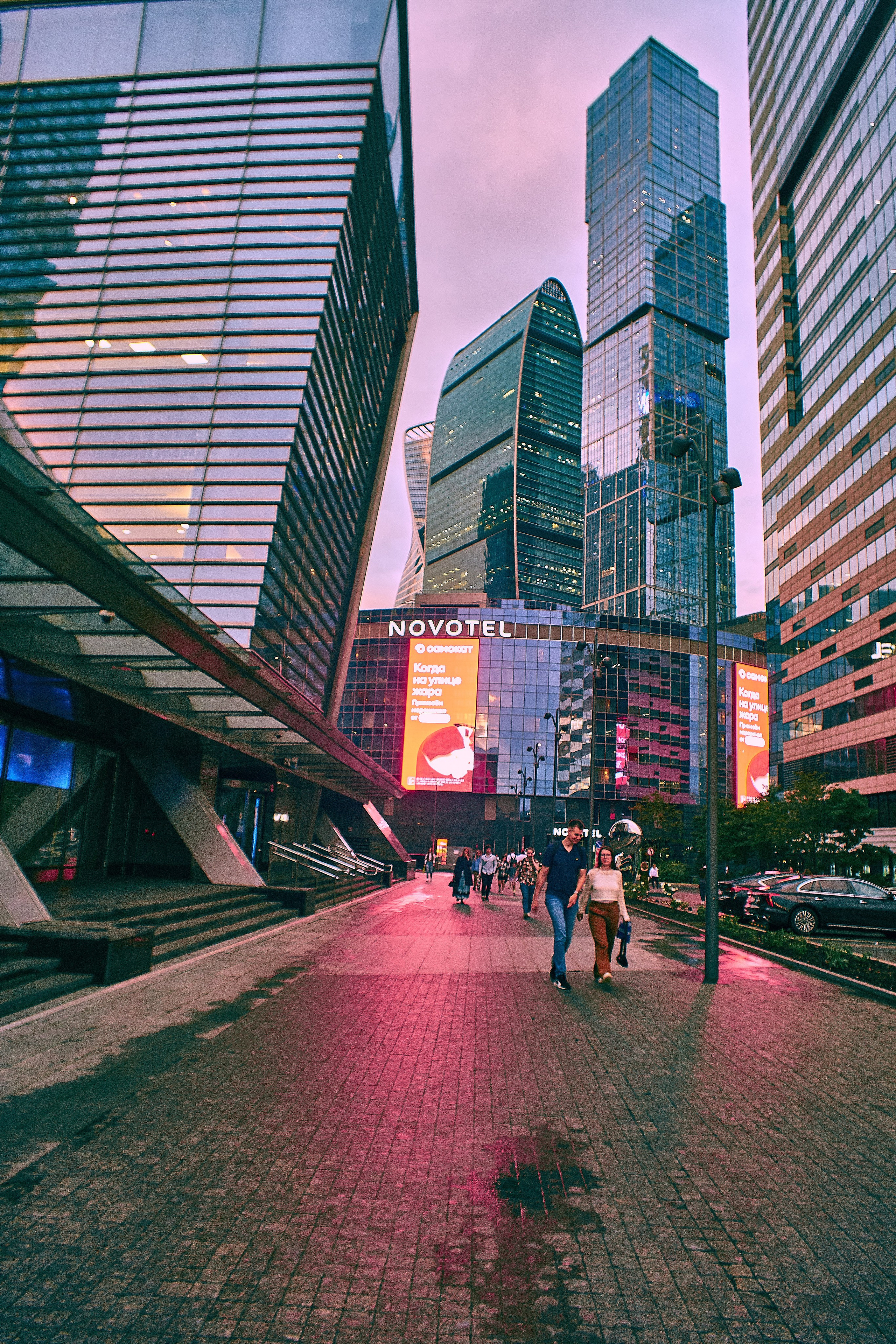 Архитектура Москва-сити глазами фотографа Виталия Дени