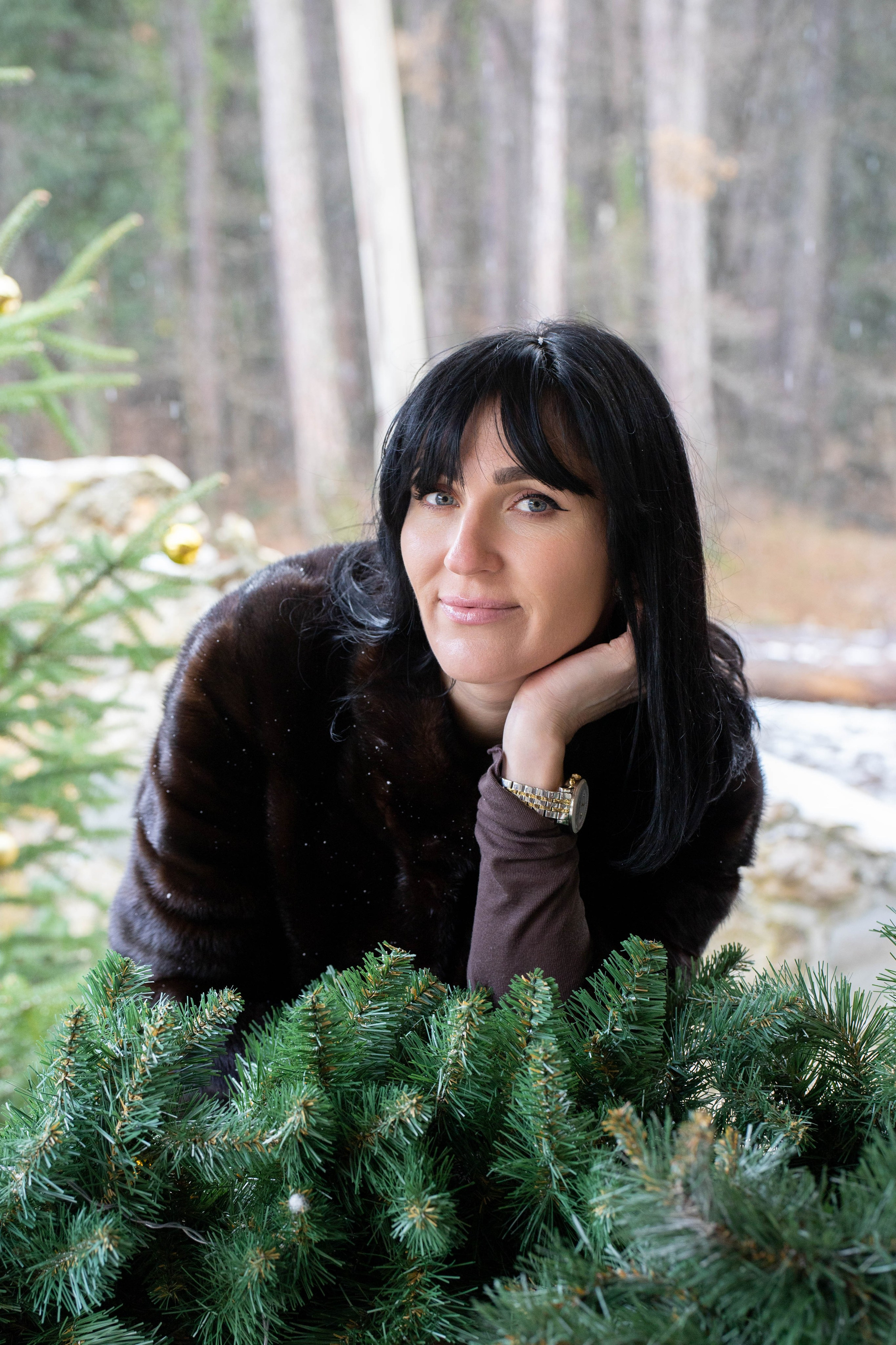 Фотосессия семейная «Терраса Новый Год». Фотограф в Крыму Татьяна Барицкая ЕНОТИКА