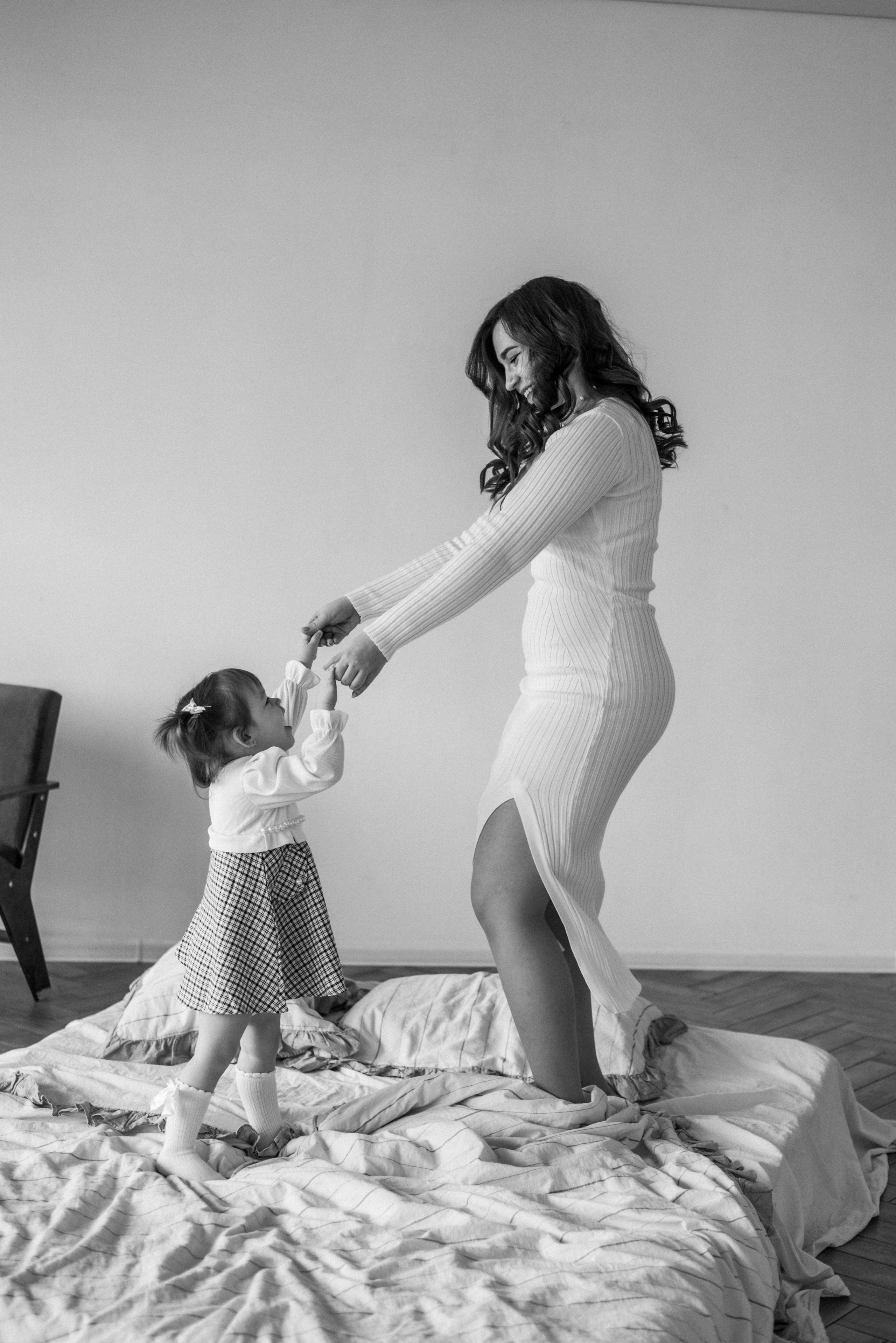 Семейная фотосессия Денис, Наташа и Маша. Семейный и детский фотограф Кущ Наташа