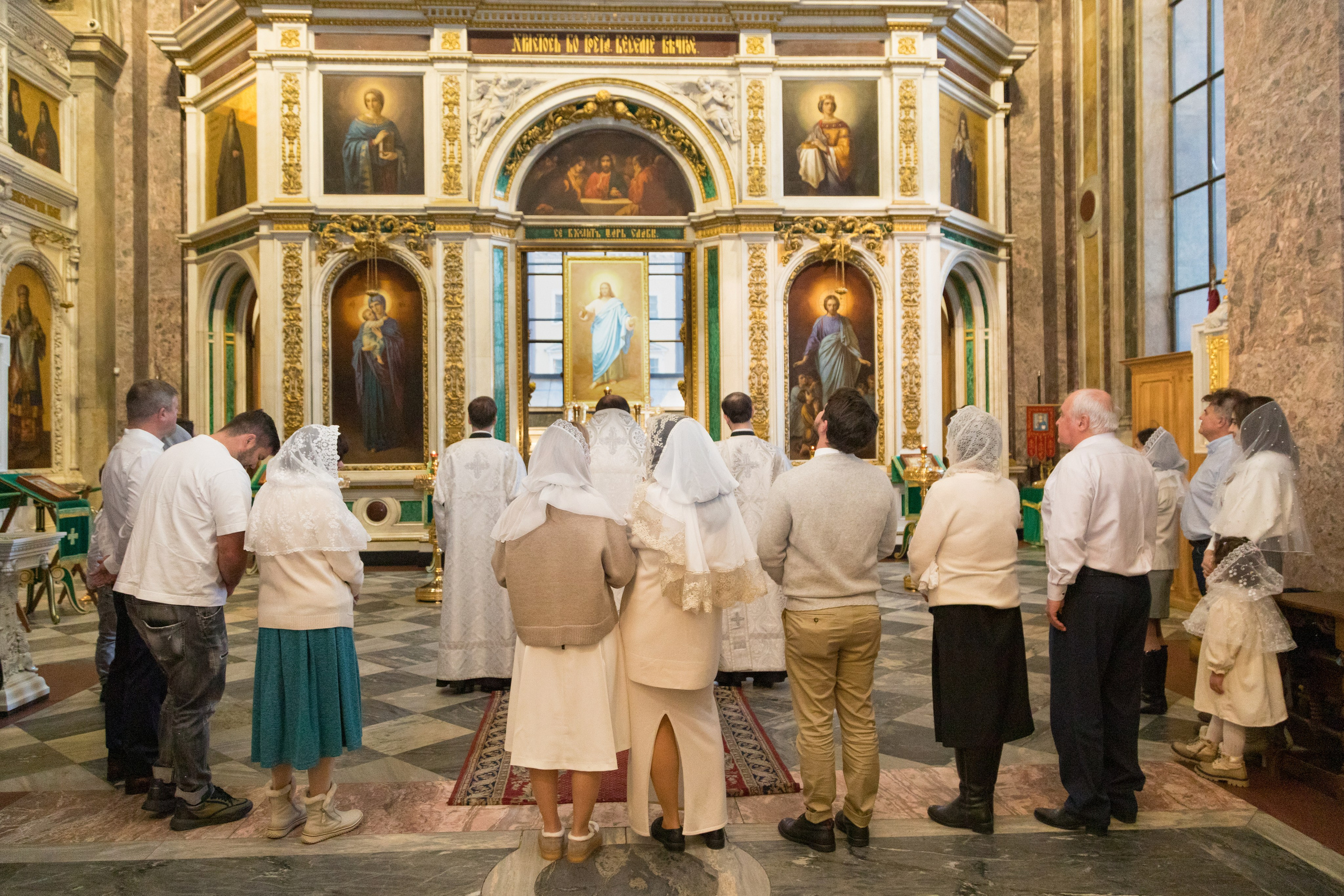 Крещение в Исакиевском соборе. Детский и контент фотограф Надя Волкова Санкт-Петербург