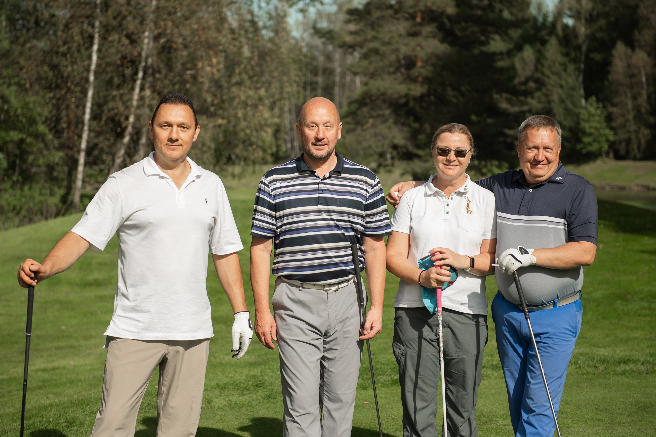 Турнир по гольфу. Профессиональный фотограф в Москве Александра Харламова