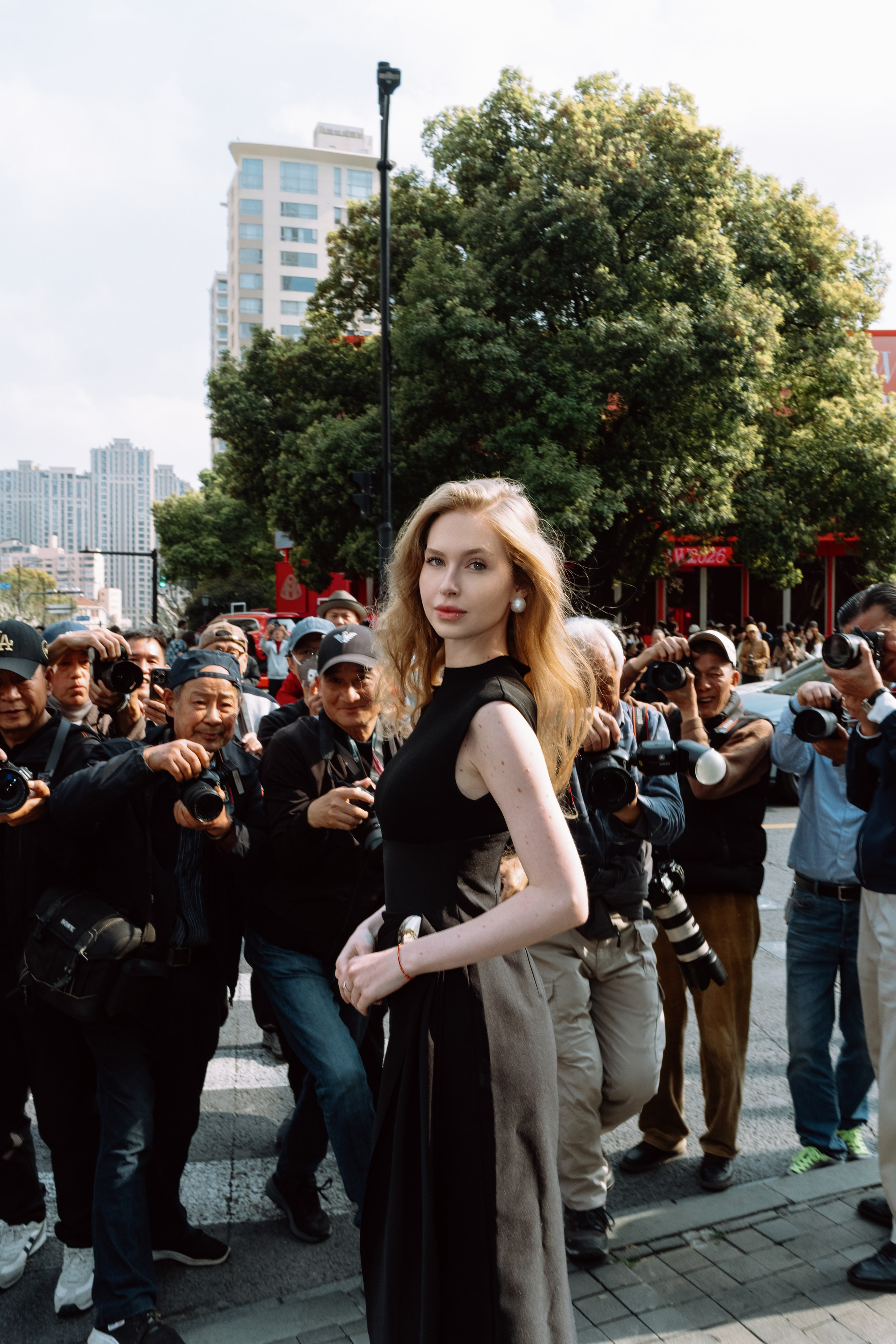 Блогер Ханна на Шанхайской неделе моды | Фотосъемка в Шанхае