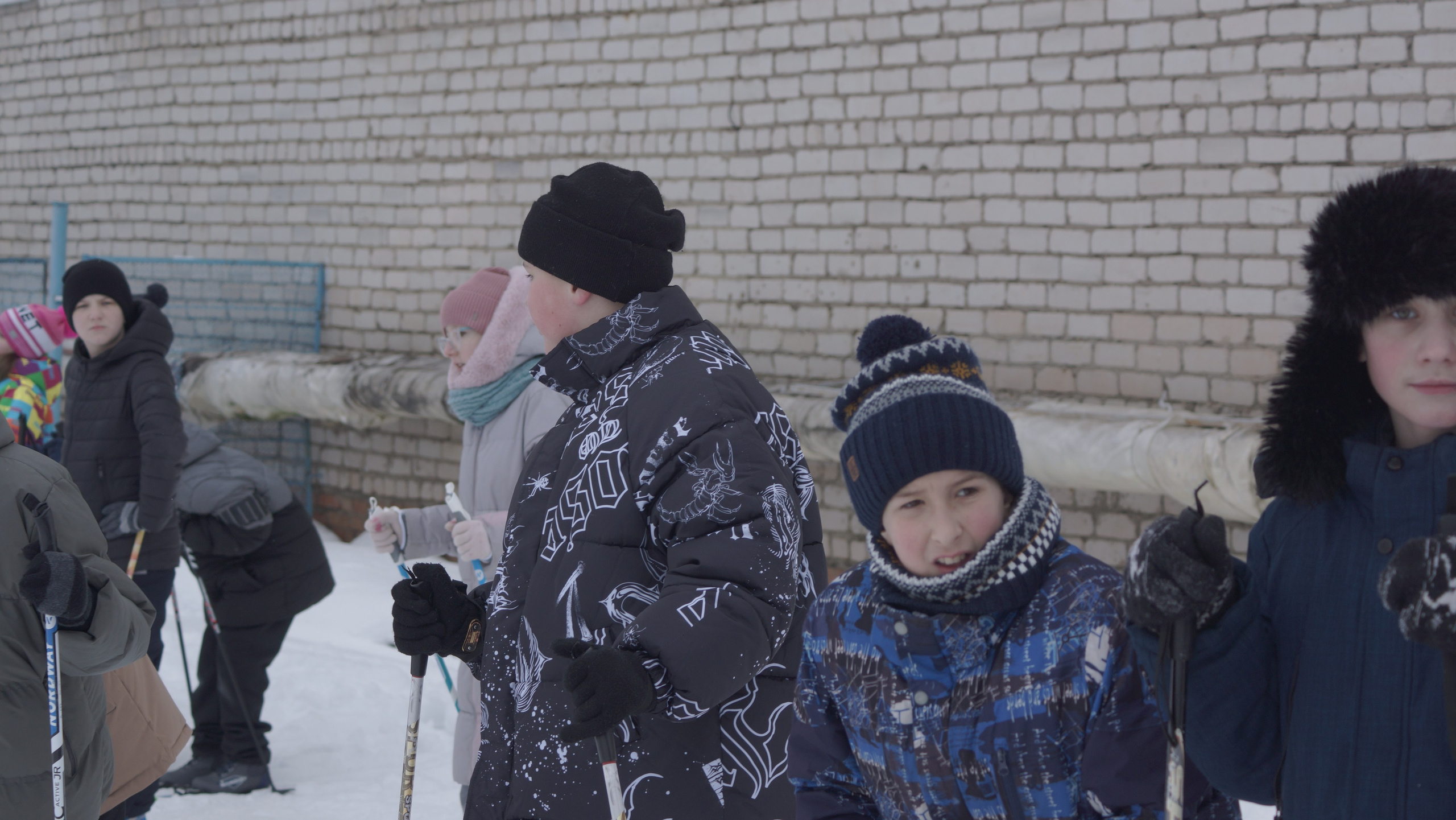 2026 февраль школа 36 Переборы День здоровья. Городок на Волге