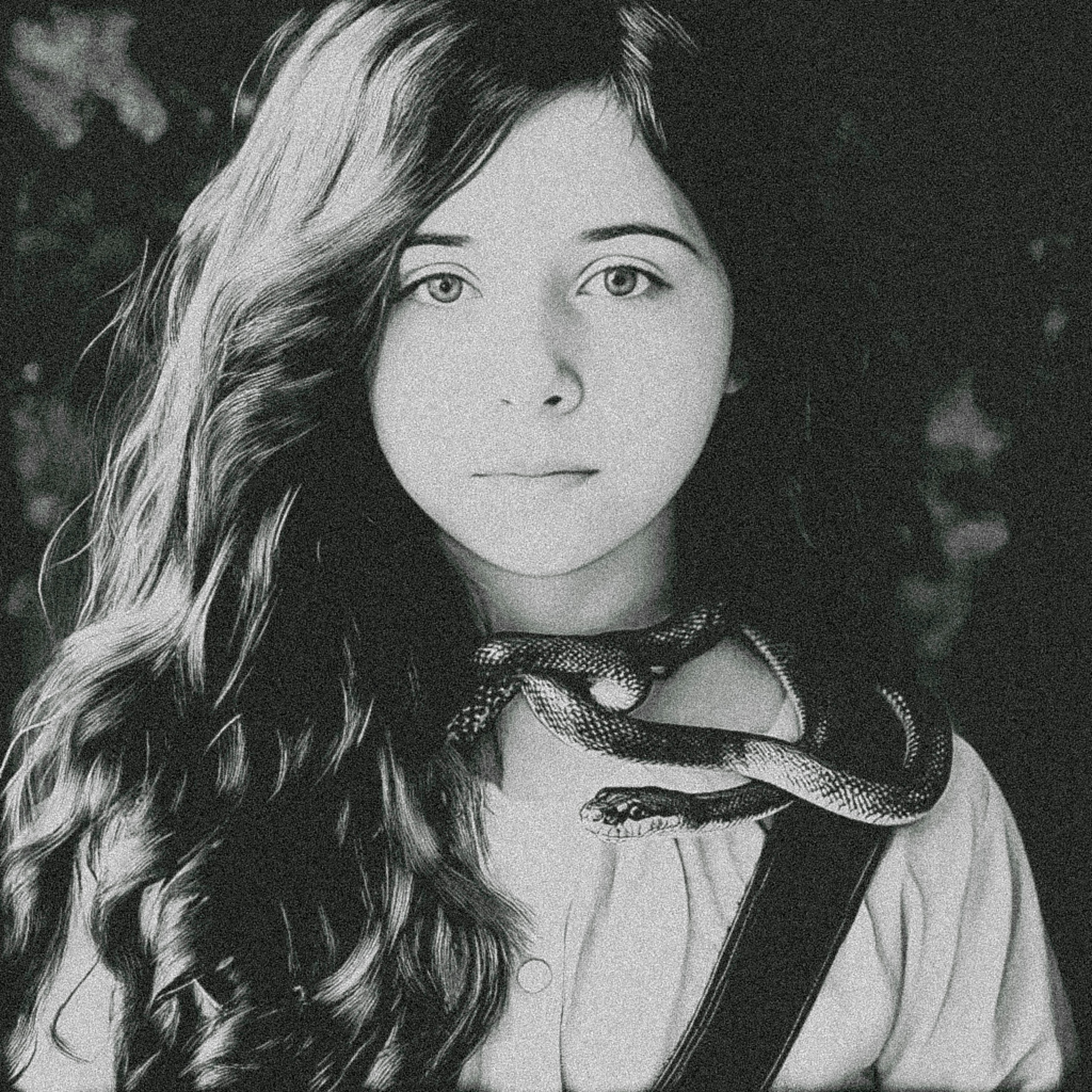 Нейрофотосессия для Насти. Девочка со змеей и пауком. ФотоХудожник Харитонова Ирина г. Санкт-Петербург