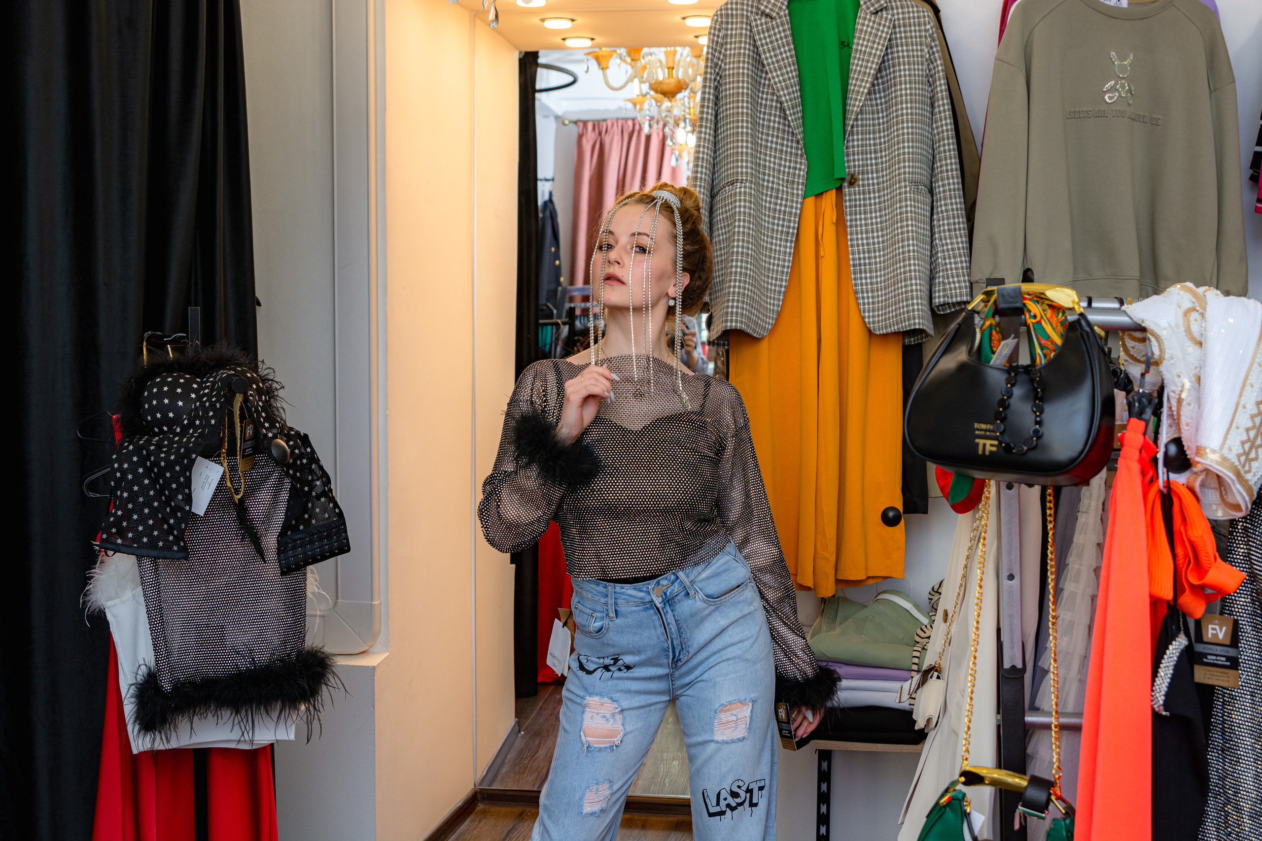 Шопинг со стилистом. Портретный фотограф в Санкт-Петербурге Дмитриева Наталия