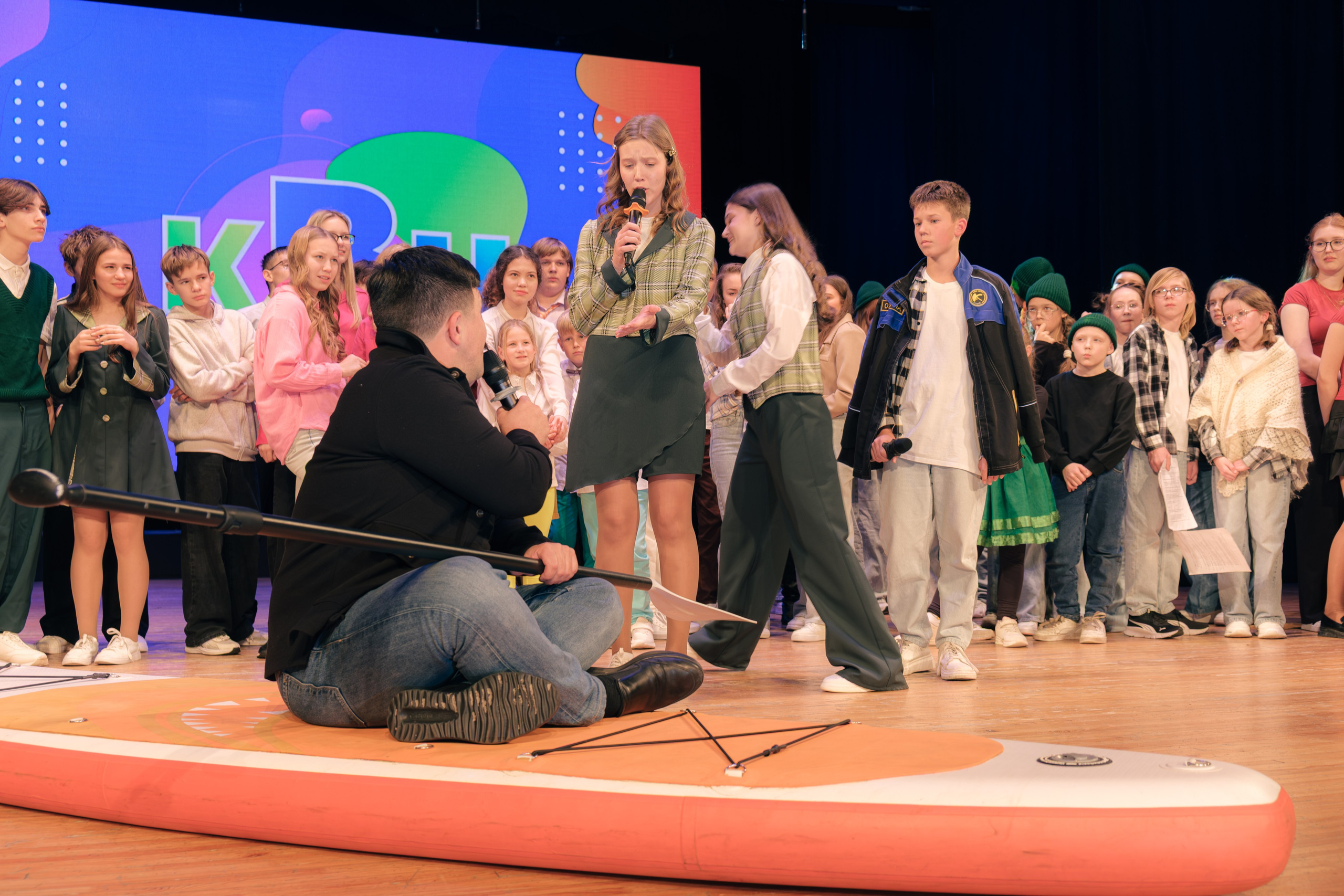 Осенний кубок КВН лиги «Зелёная». Междуреченск. Фотограф — Никита Максимов
