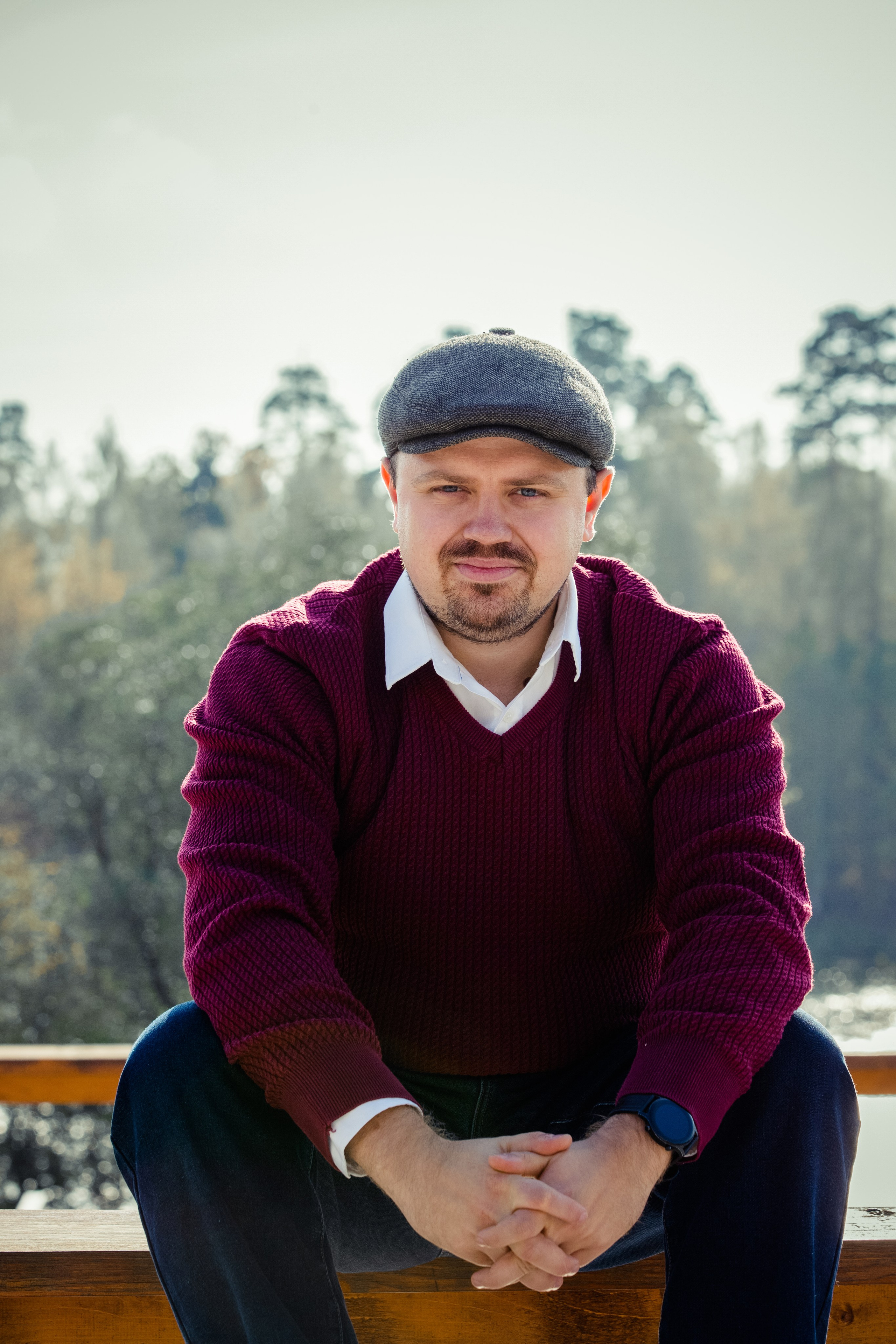 Мужской портрет. Уличная фотосессия. Свадебный и семейный фотограф в Москве и Подмосковье Лариса Козлова