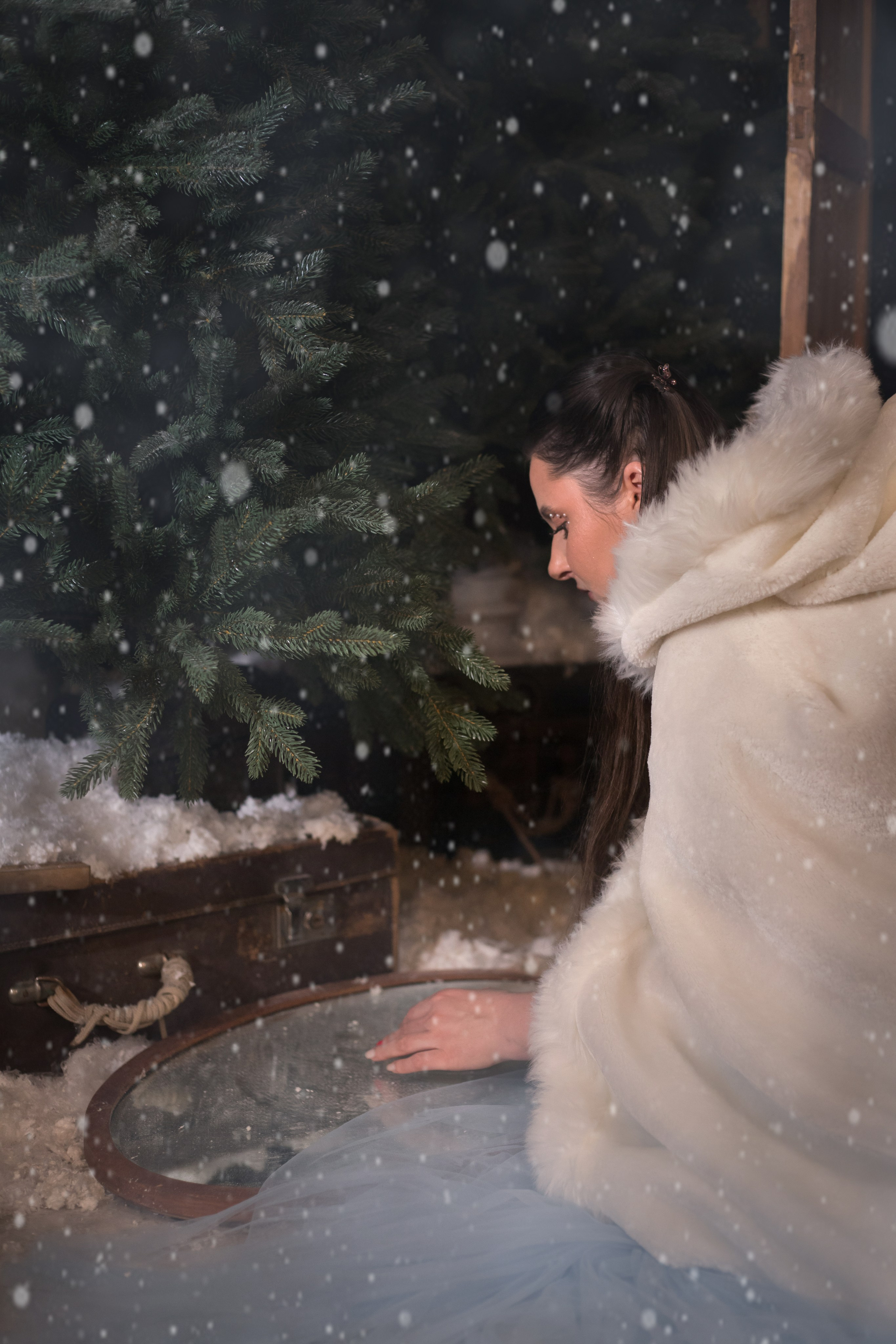 Даша. Зимняя художественная фотосессия. Фотограф Киржач/Москва_Екатерина Мартынова