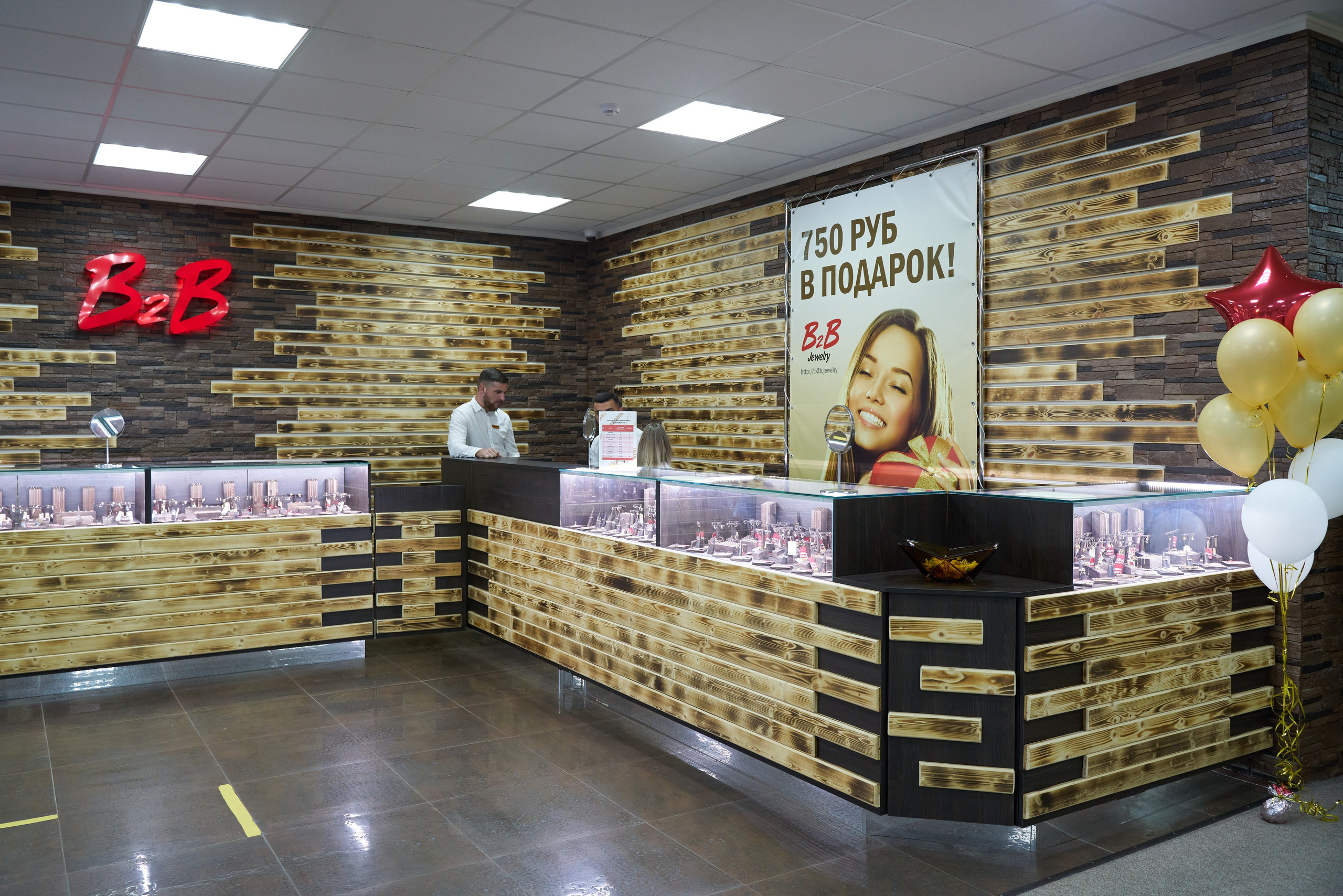Открытие ювелирного салона B2B. Фото и видео съемка в Сочи Адлере Красной поляне