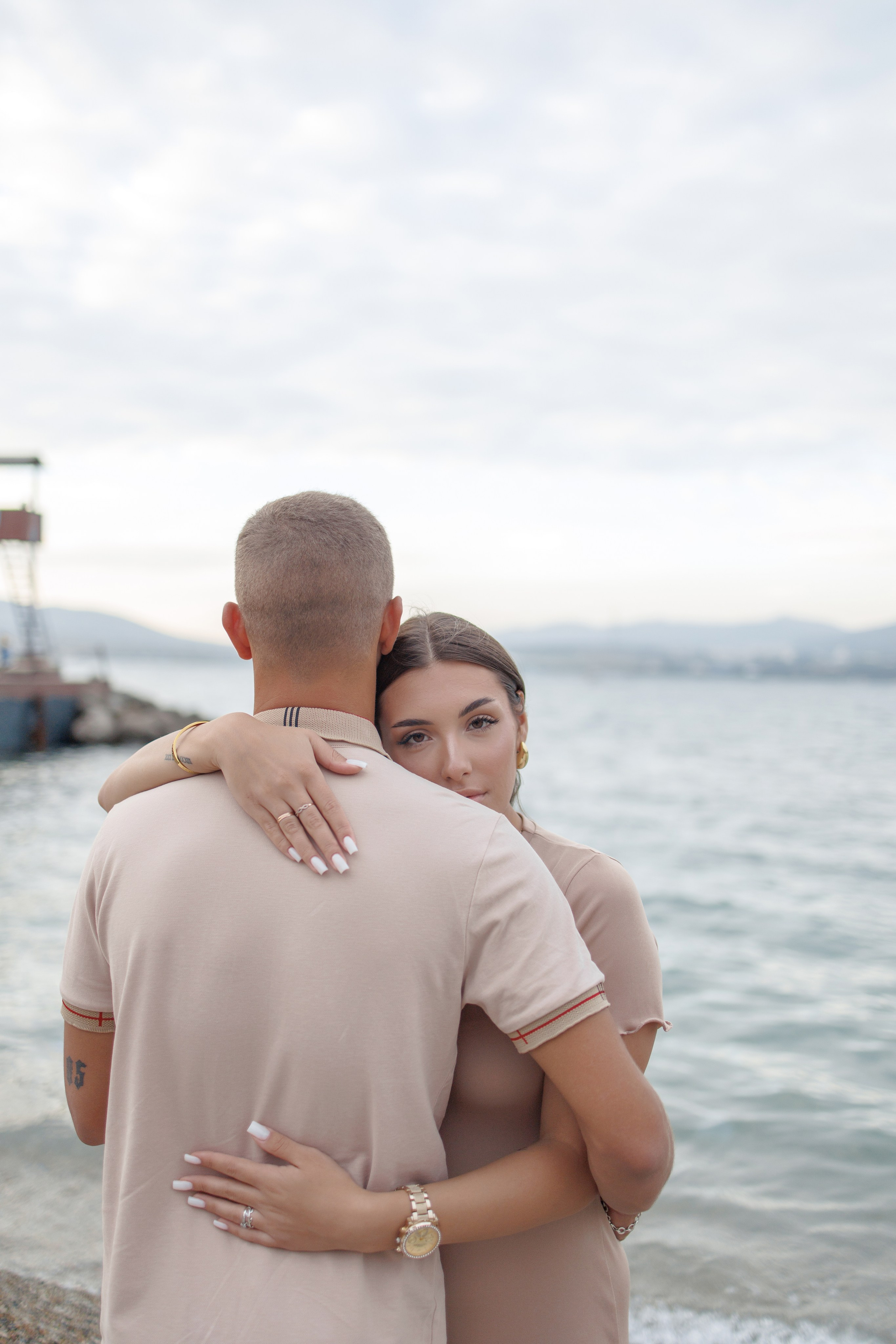 Лавстори пляж Метрополь. Семейный и портретный фотограф в Геленджике Любовь Бодрова