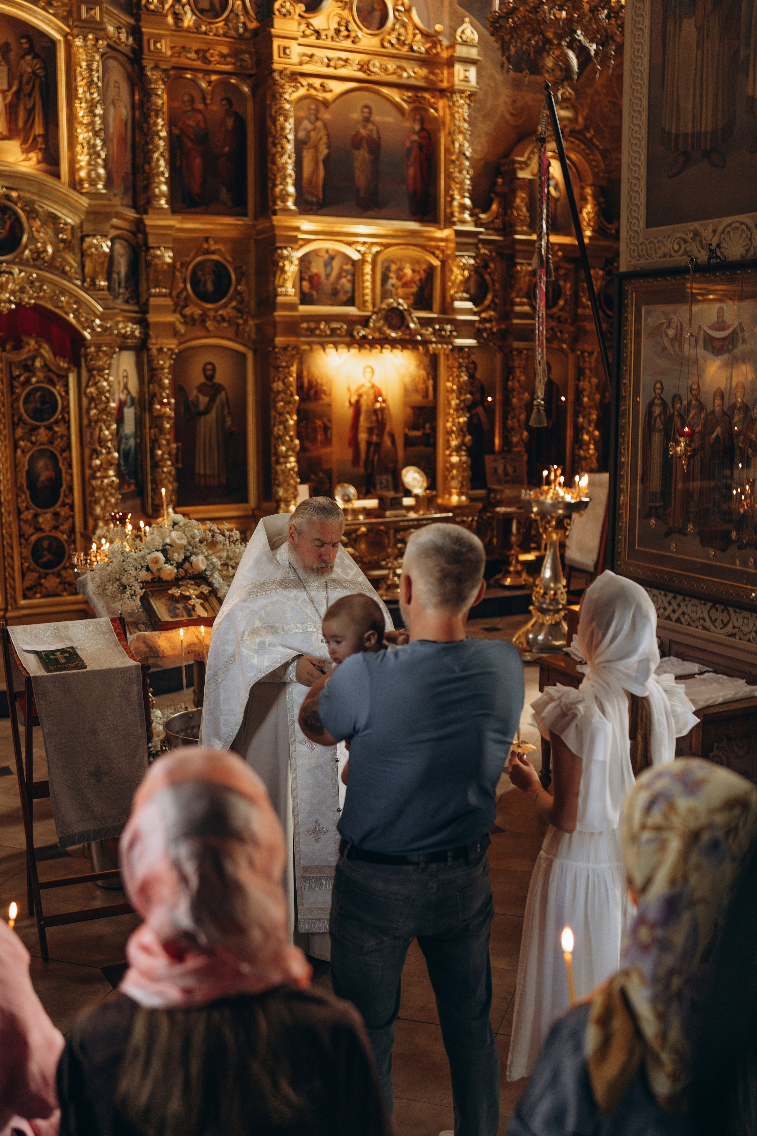 Фотосессия крещения. Семейный фотограф в Москве Галина Гончар
