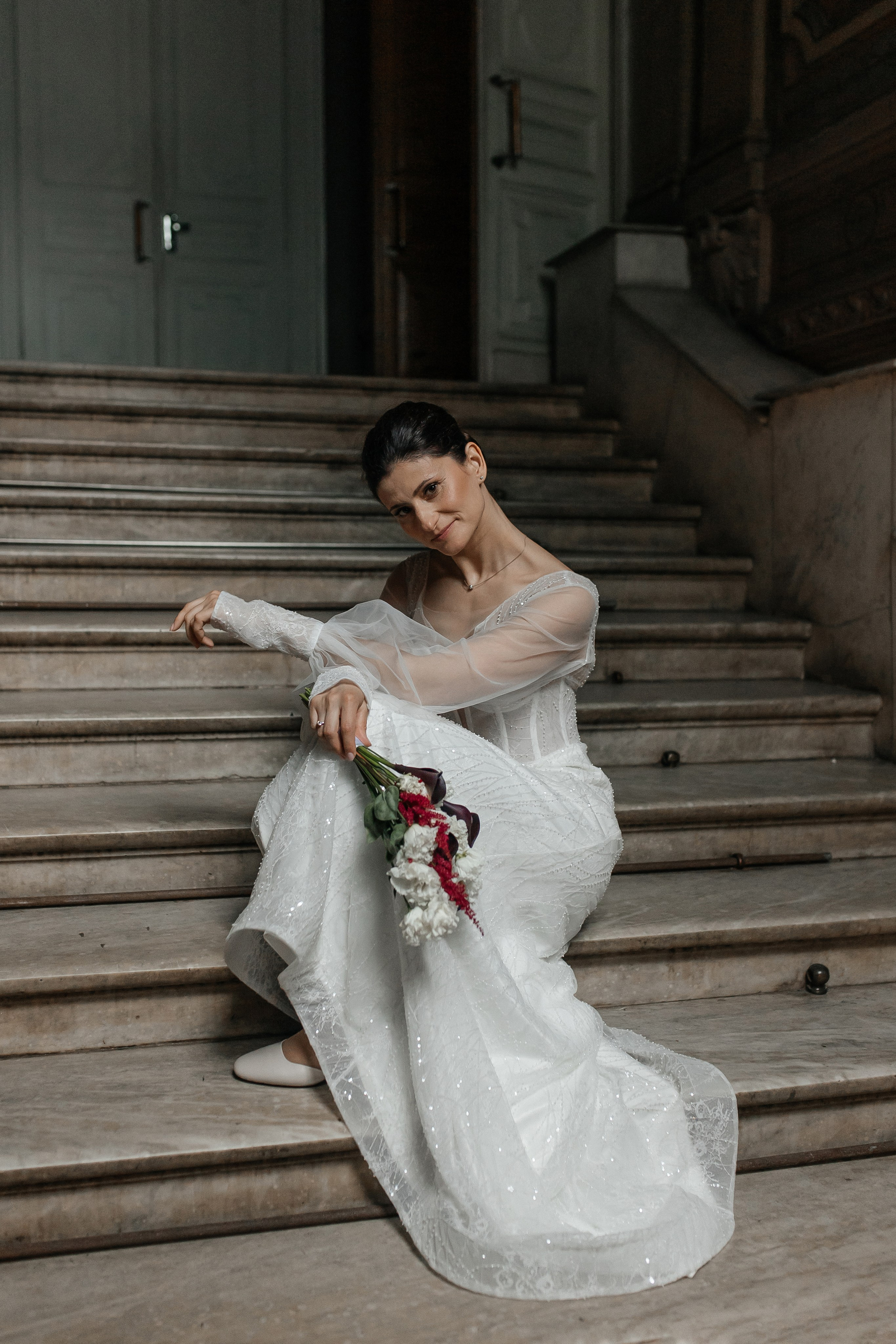 Свадебная фотосессия в студии в Москве