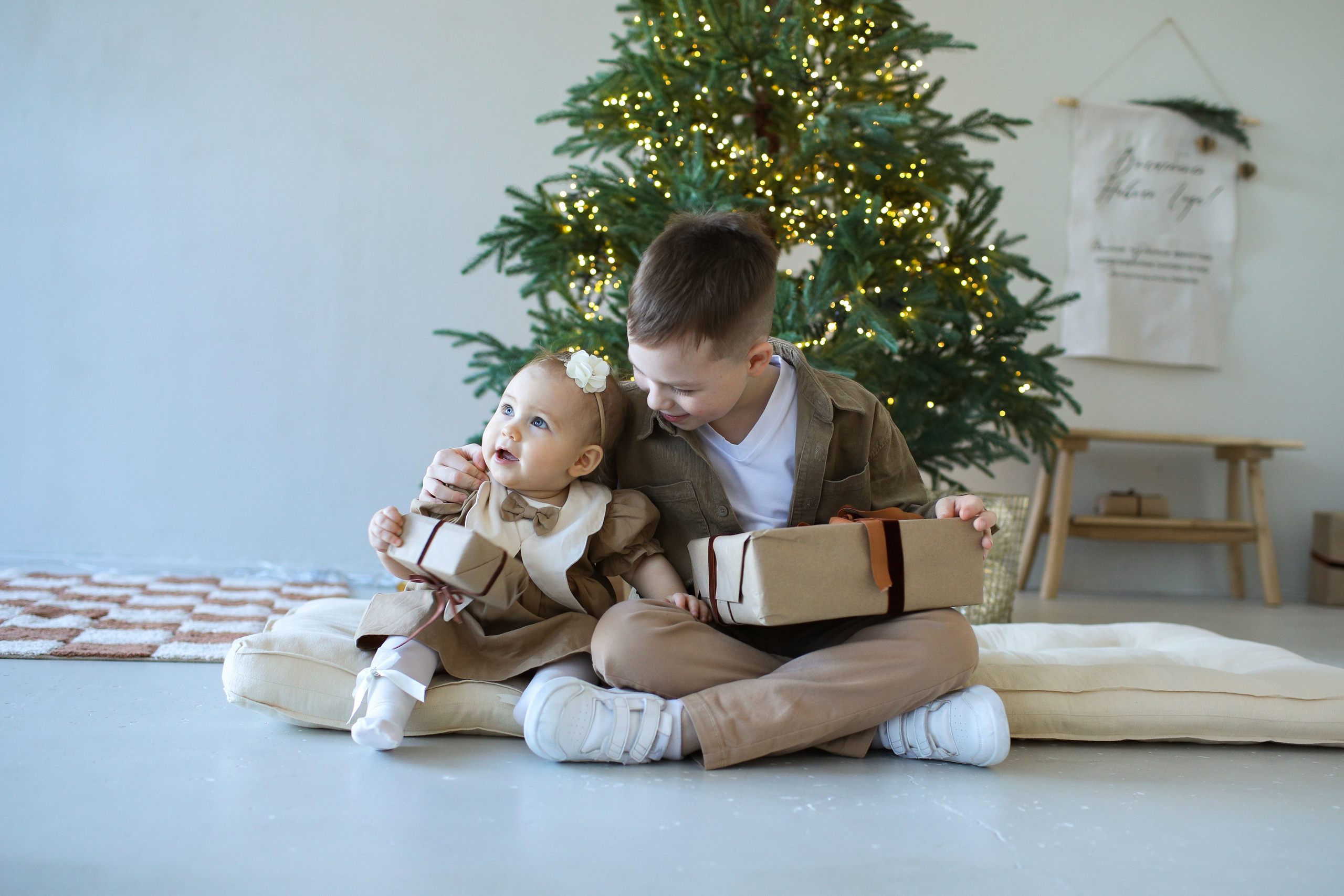 Новогодние детские фотосессии. Ирина Кан Фотограф новорожденных в Екатеринбурге