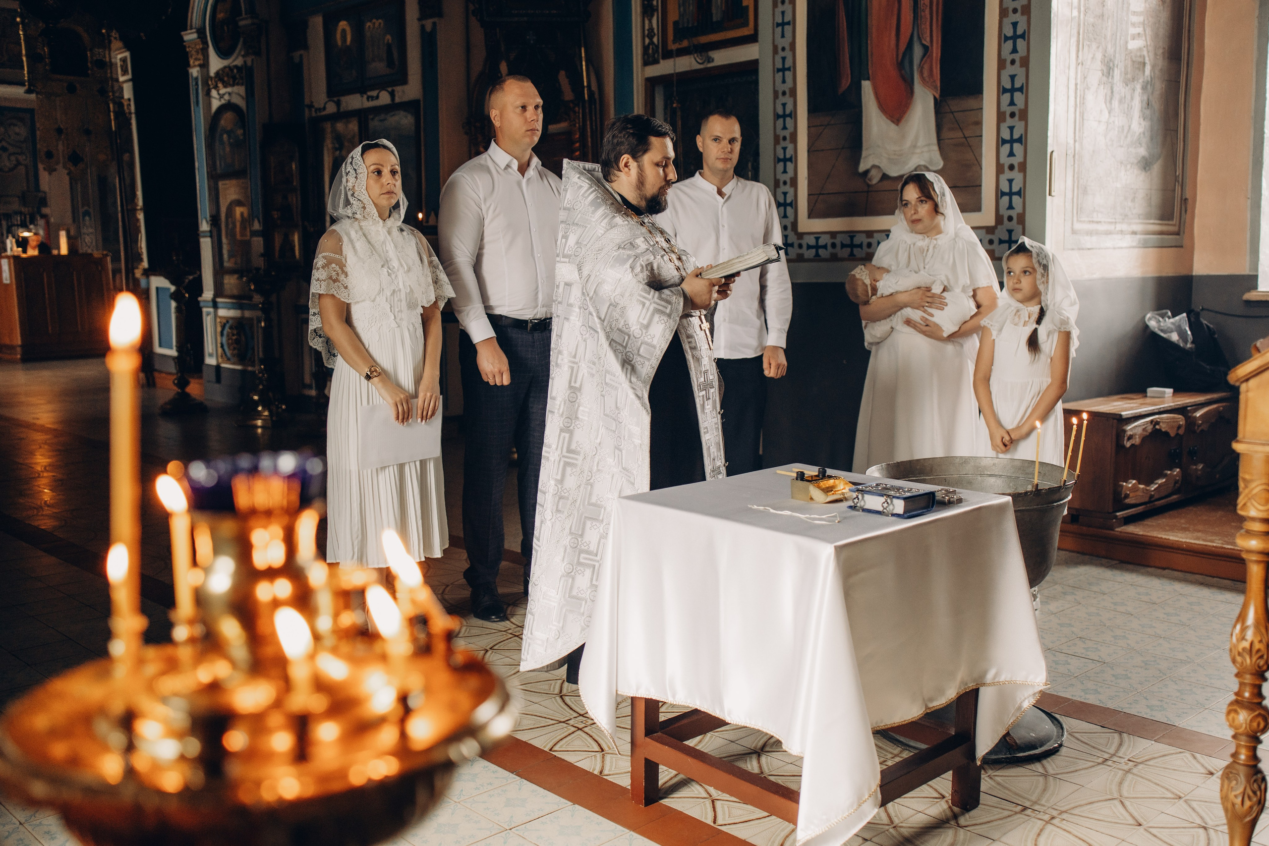 Крещение Есении. Главная