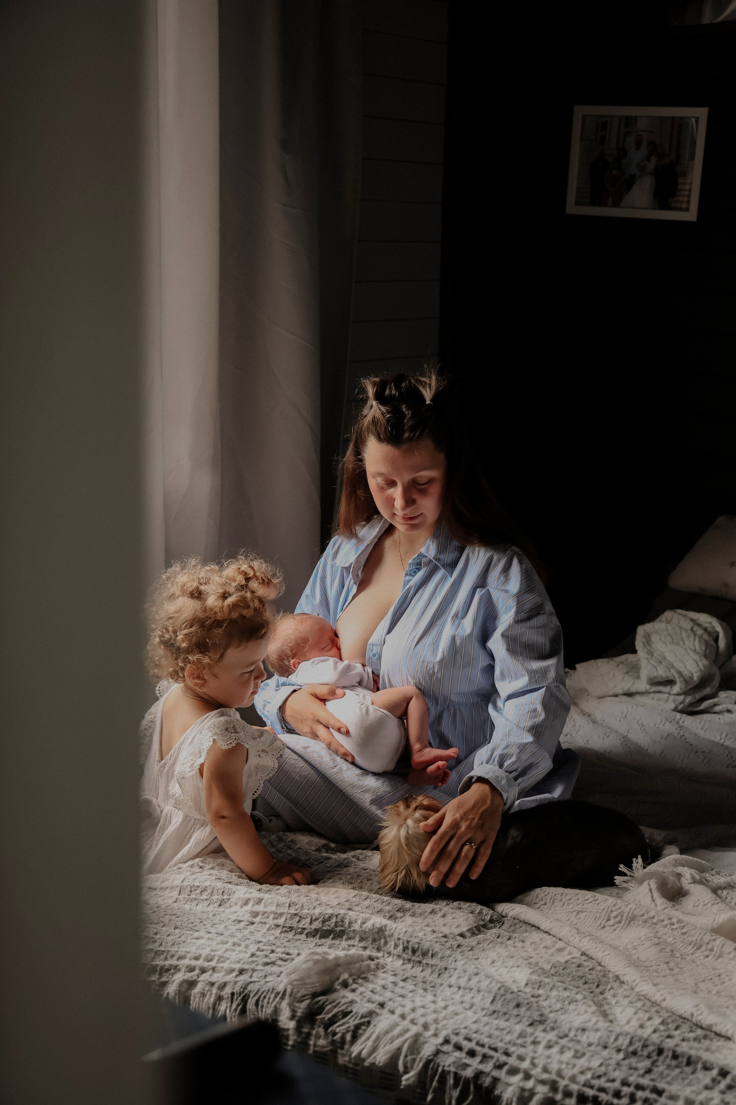 Настя Руслан София Ратмир. Фотограф новорожденных