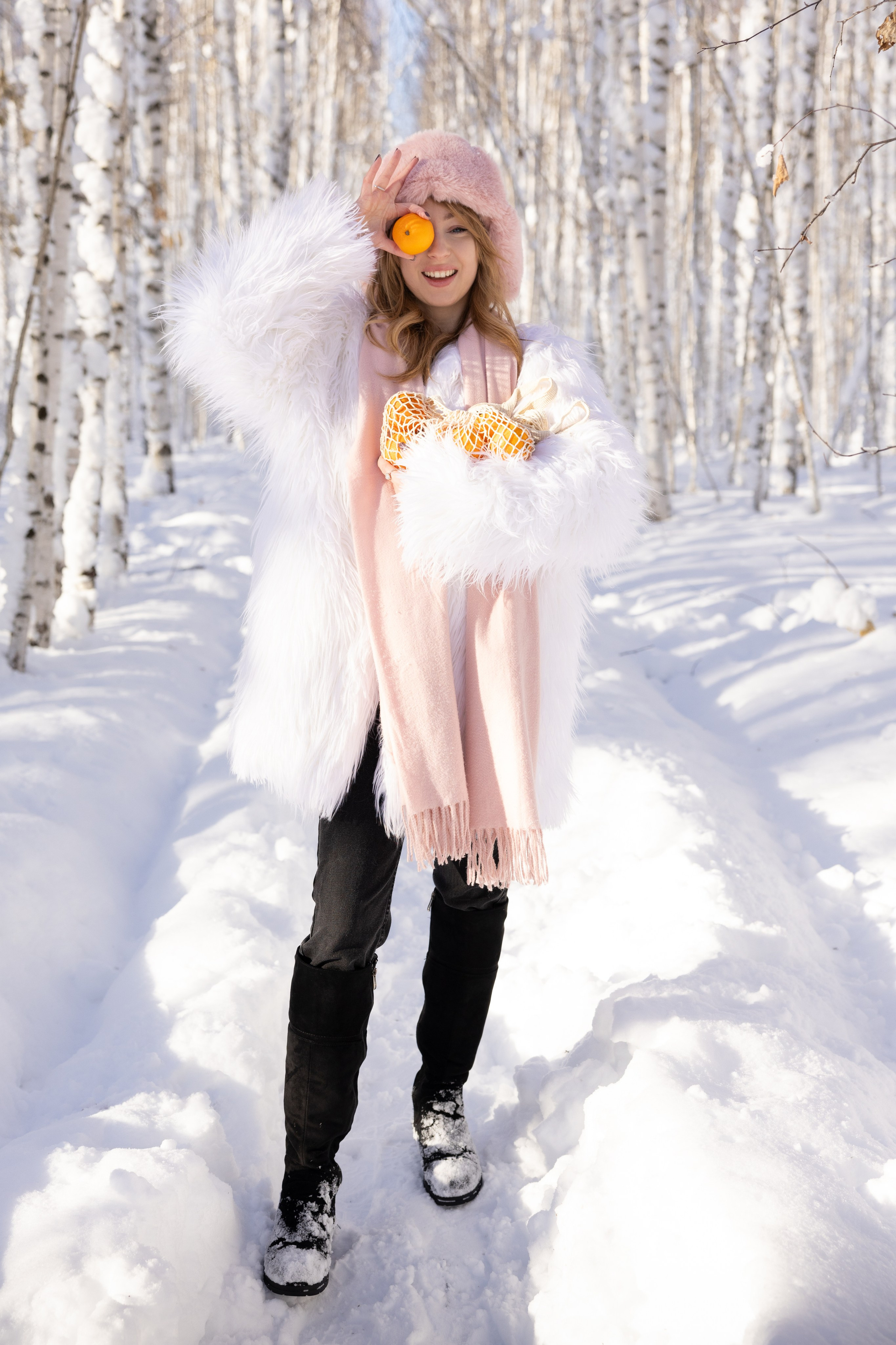 Зимние в лесу. Фотограф Новосибирск, Академгородок, Бердск — Айна