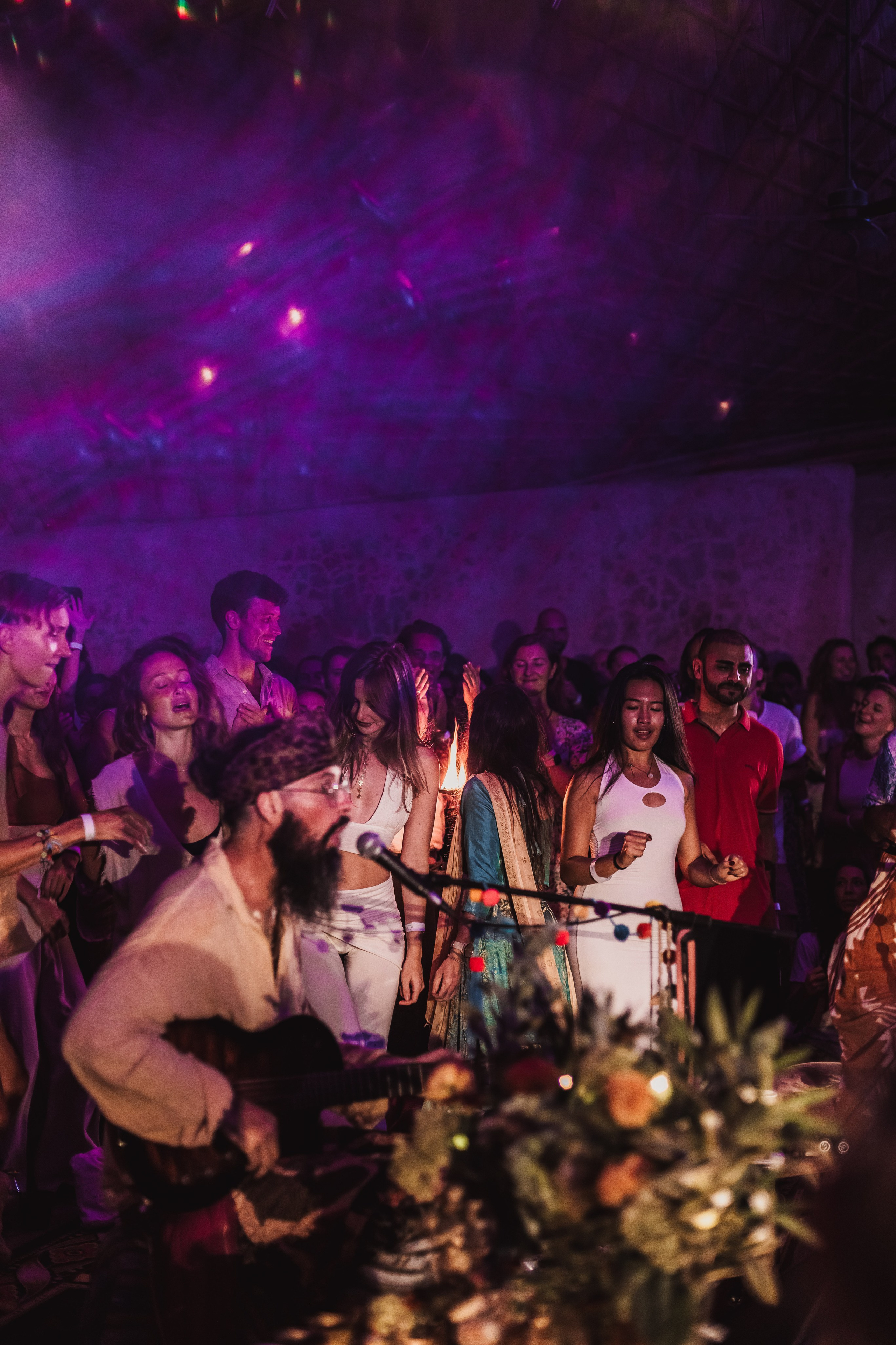 Hanuman Project kirtan at Alchemy april. Mariam Bagdasaryan