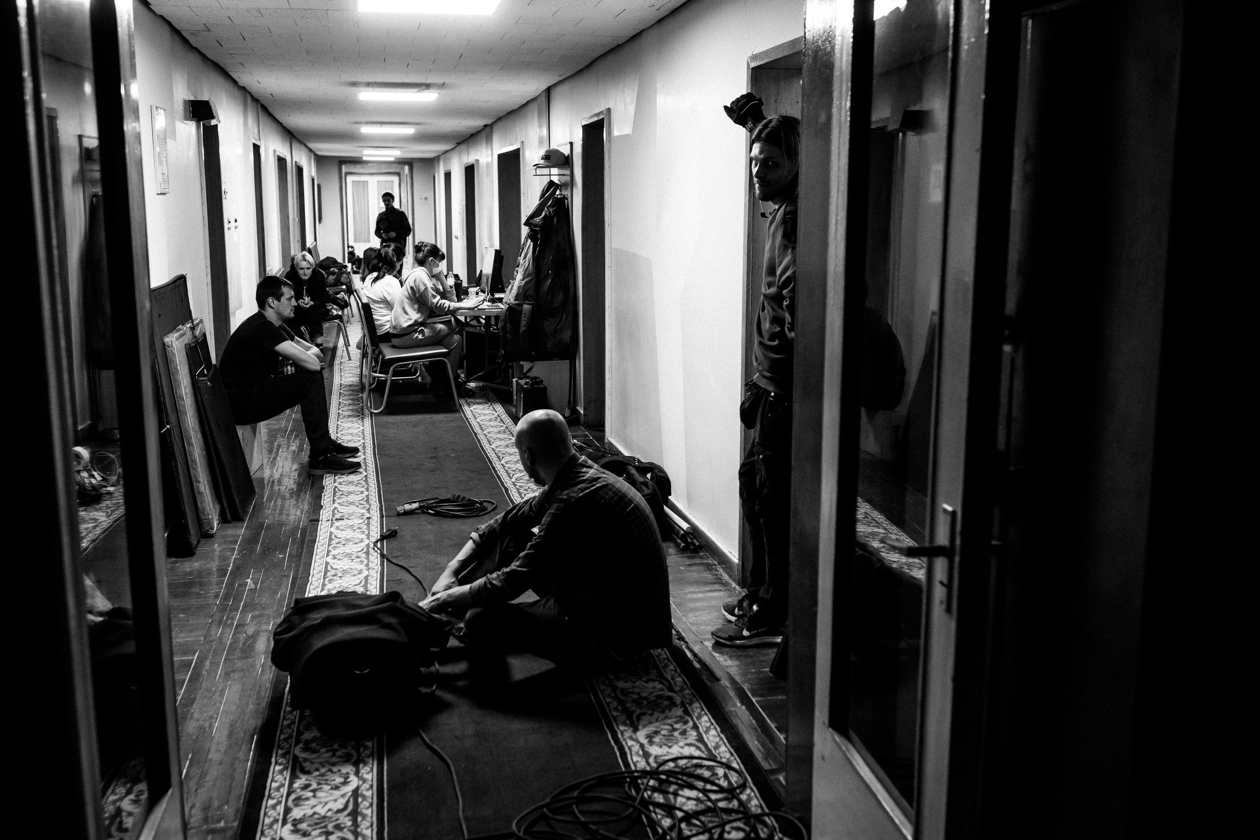 Back stage — съемка фильма. Свадебный фотограф в Москве Арчылан Николаев