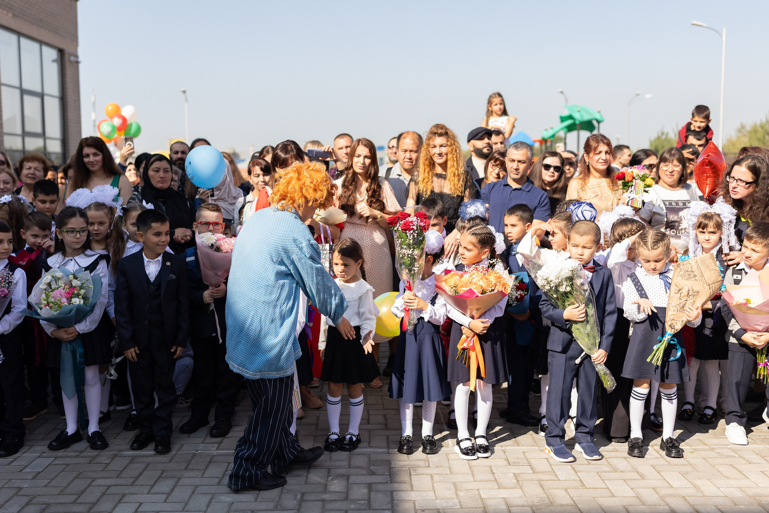Линейка 1 сентября. Профессиональный Фотограф в Москве Андрей Славнов