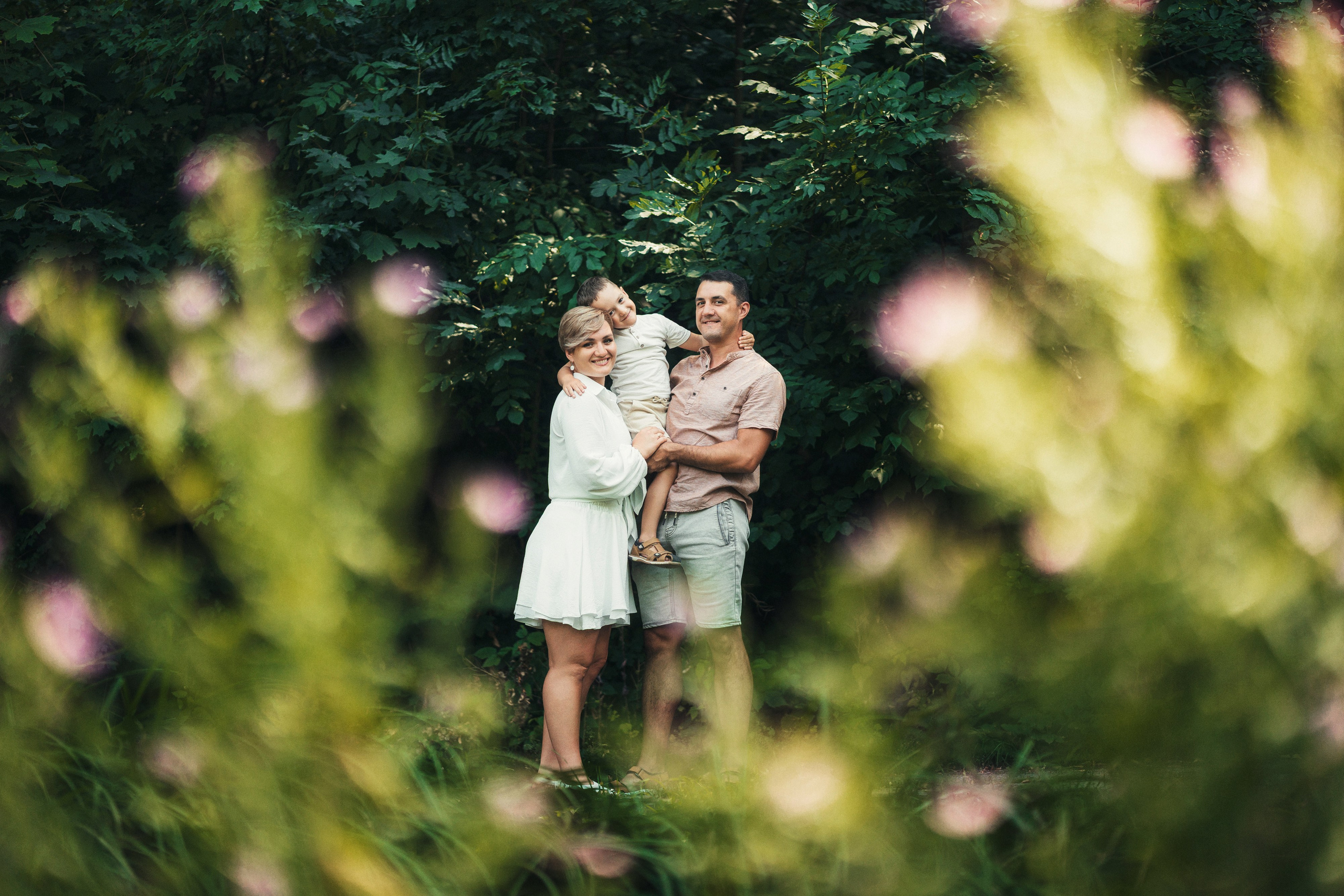 Семейная фотосессия в парке Динамо. Свадебный и репортажный фотограф в Воронеже Роман Янко