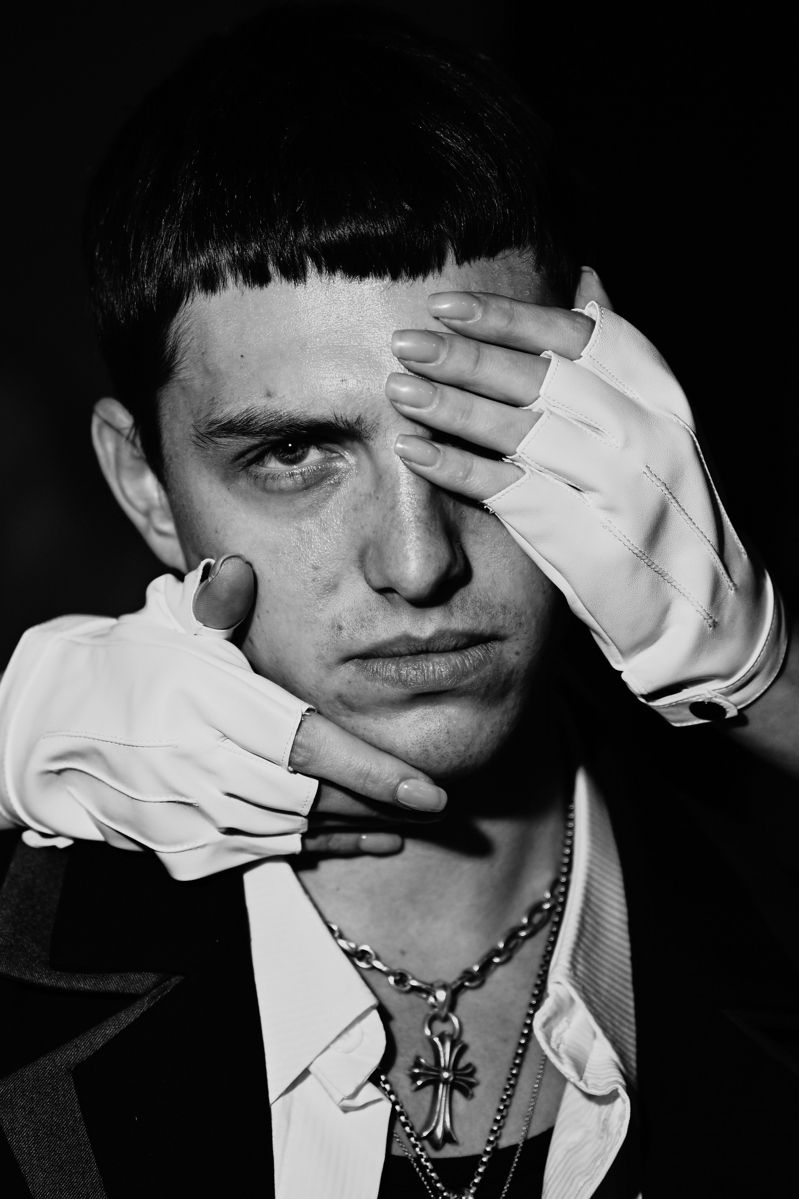 Студия. Рок. ЧБ. Кристина Еноктаева Фотограф Москва