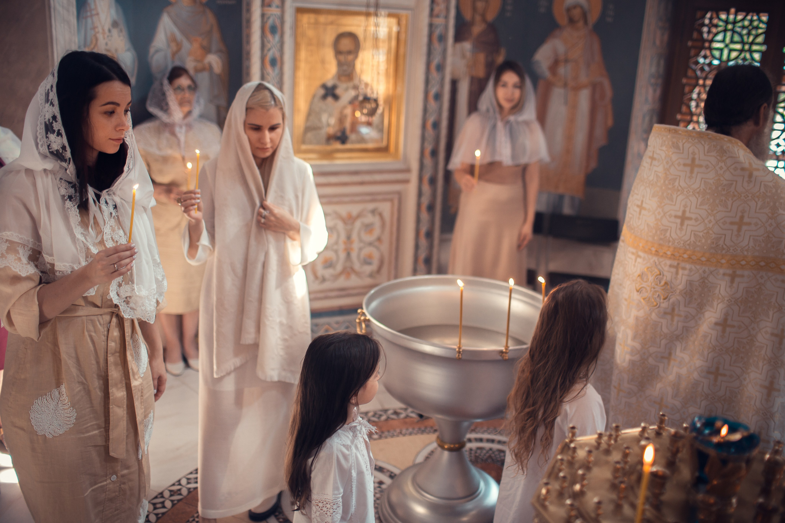 Крещение Ново-Тихвинский монастырь. Главная