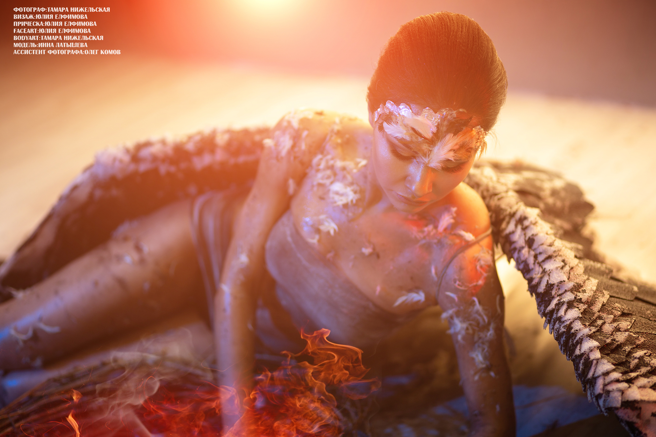 феникс, птица феникс, фото сессия  феникс,  тематическая фото сессия  Воронеж  феникс,  фоукс, фото сессия   с крыльями,  фото студия, Воронеж, гнездо, возрождение  из  огня, фото  художник  Воронеж. фото сессия   ос смыслом,  сложная  фото сессия, интересная фото сессия, необычная  фото сессия Воронеж,  фотохудожник Тамара Нижельская