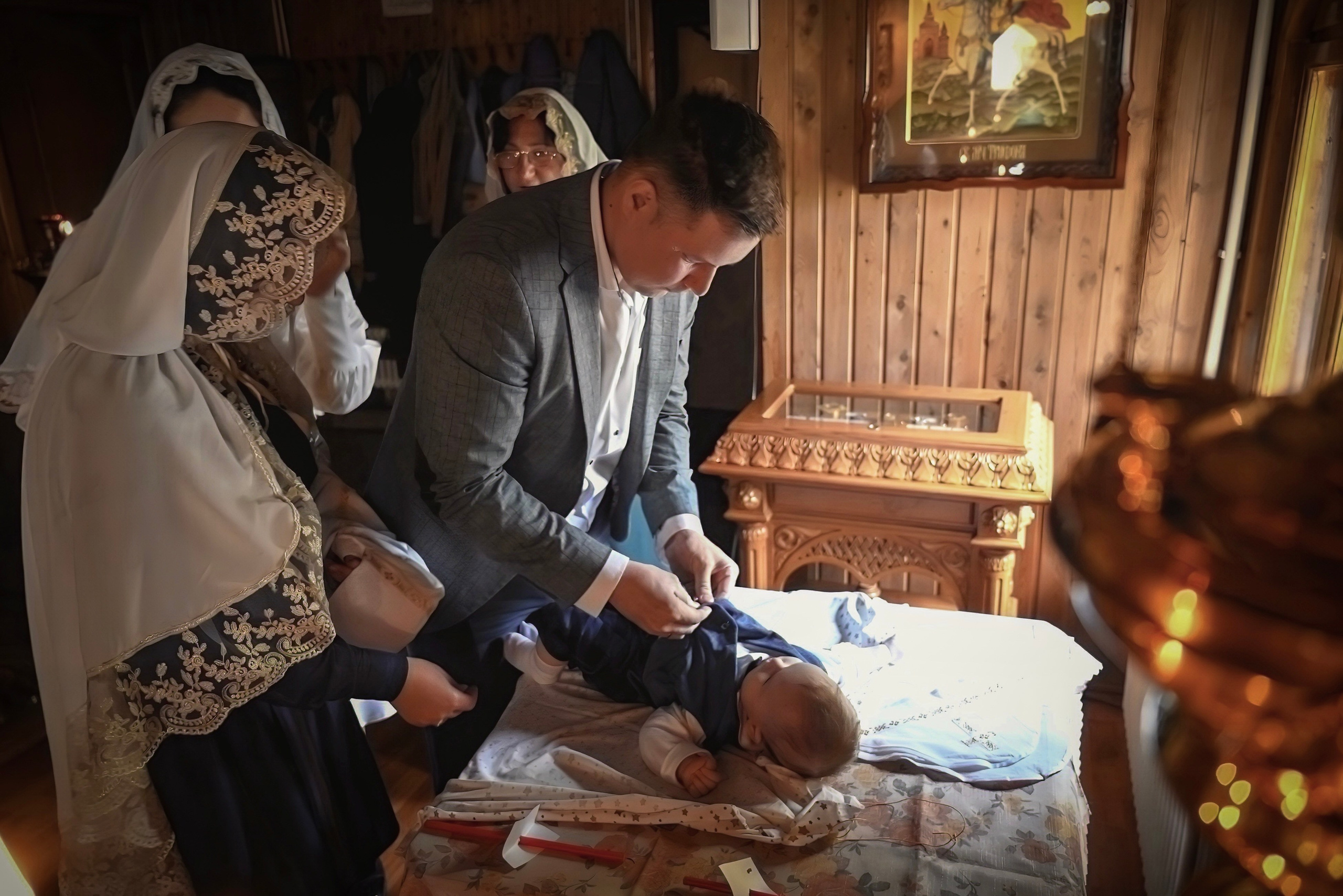 Крещение Чертаново мама Жанна. Семейный и детский фотограф Москва