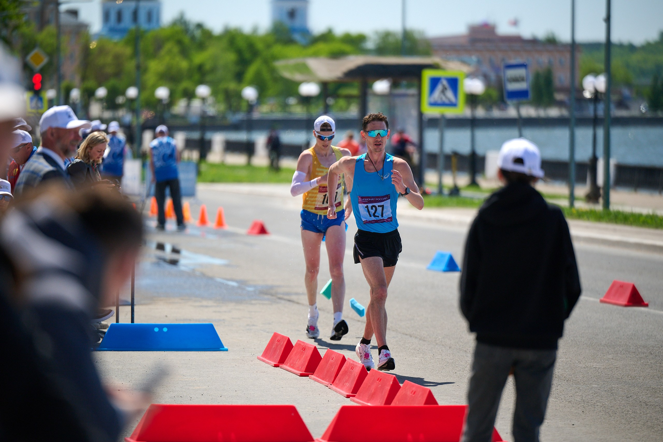 Чемпионат России по спортивной ходьбе 2025. Спортивный репортажный фотограф в Ижевске Сергей Мерзляков
