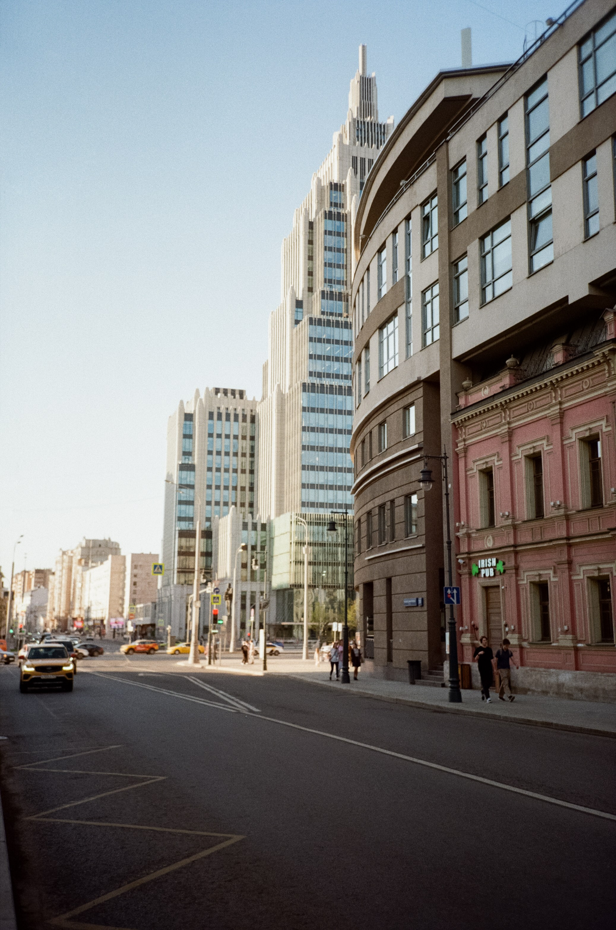 Малый Каретный, Петровка, Сад Эрмитаж | Konica Big Mini BM-301 Black | Kodak Color Plus 200