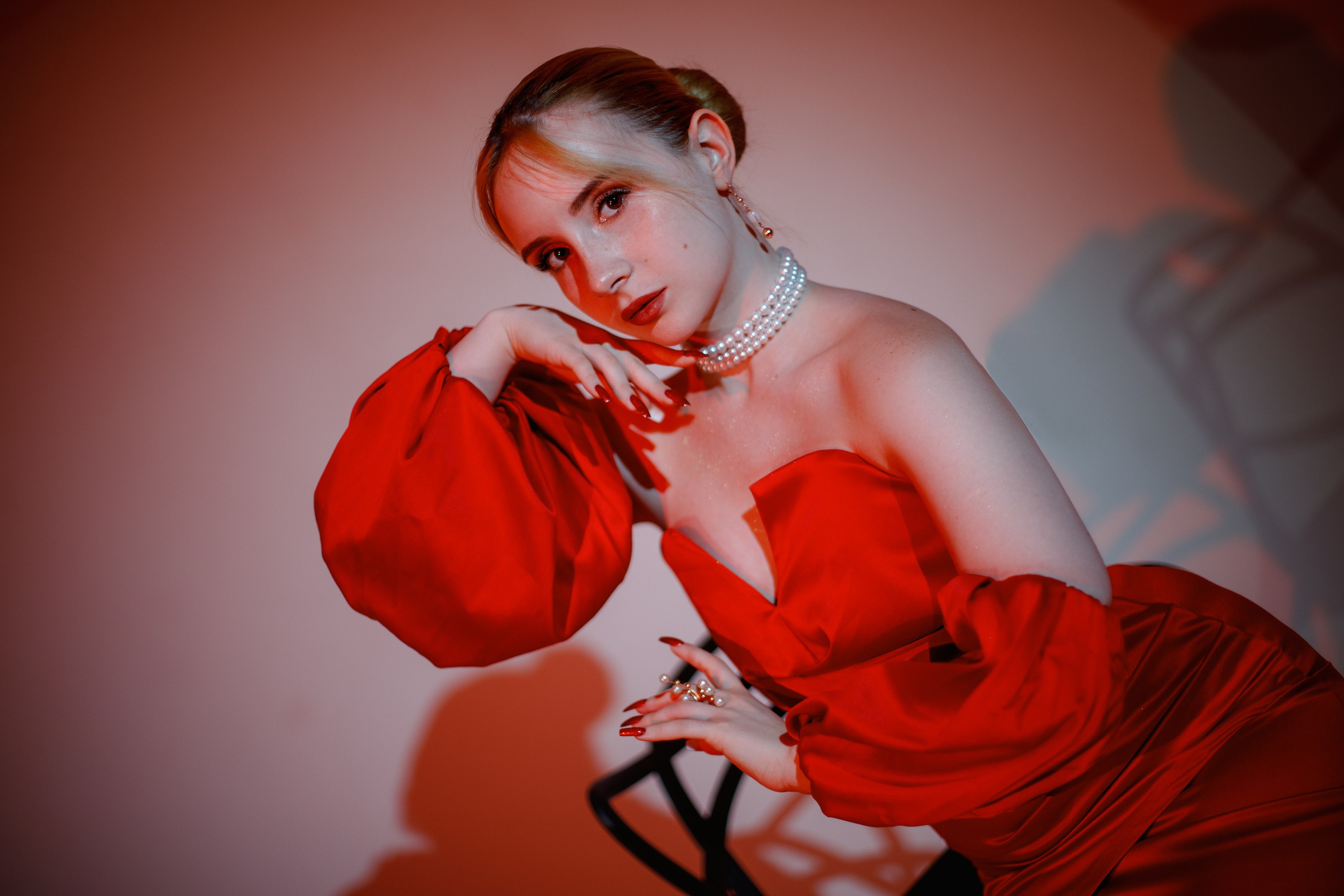 RED DRESS. Polaroud love