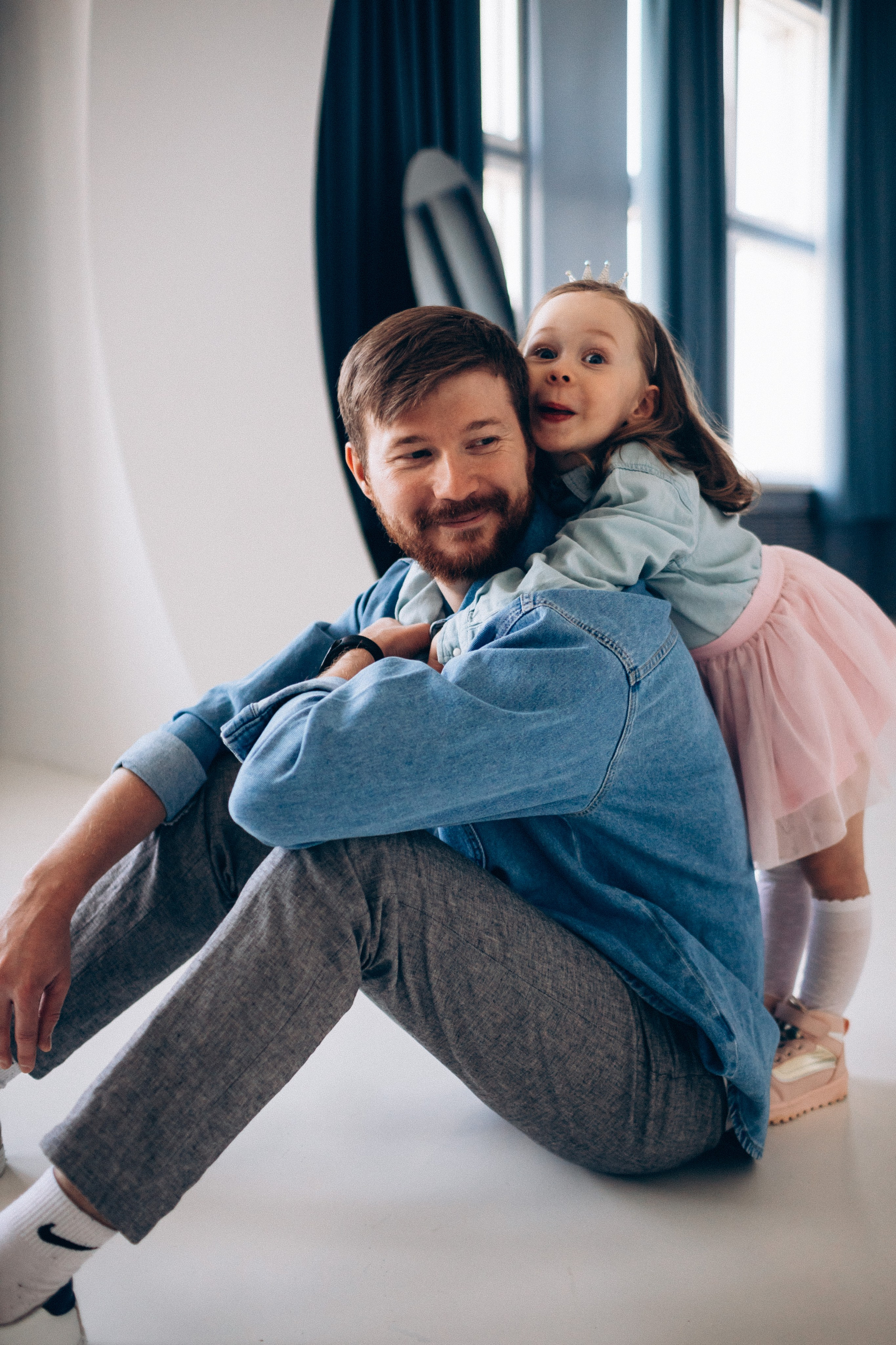 Папа. Семейная съемка — это красивый способ признаться своей семье в любви