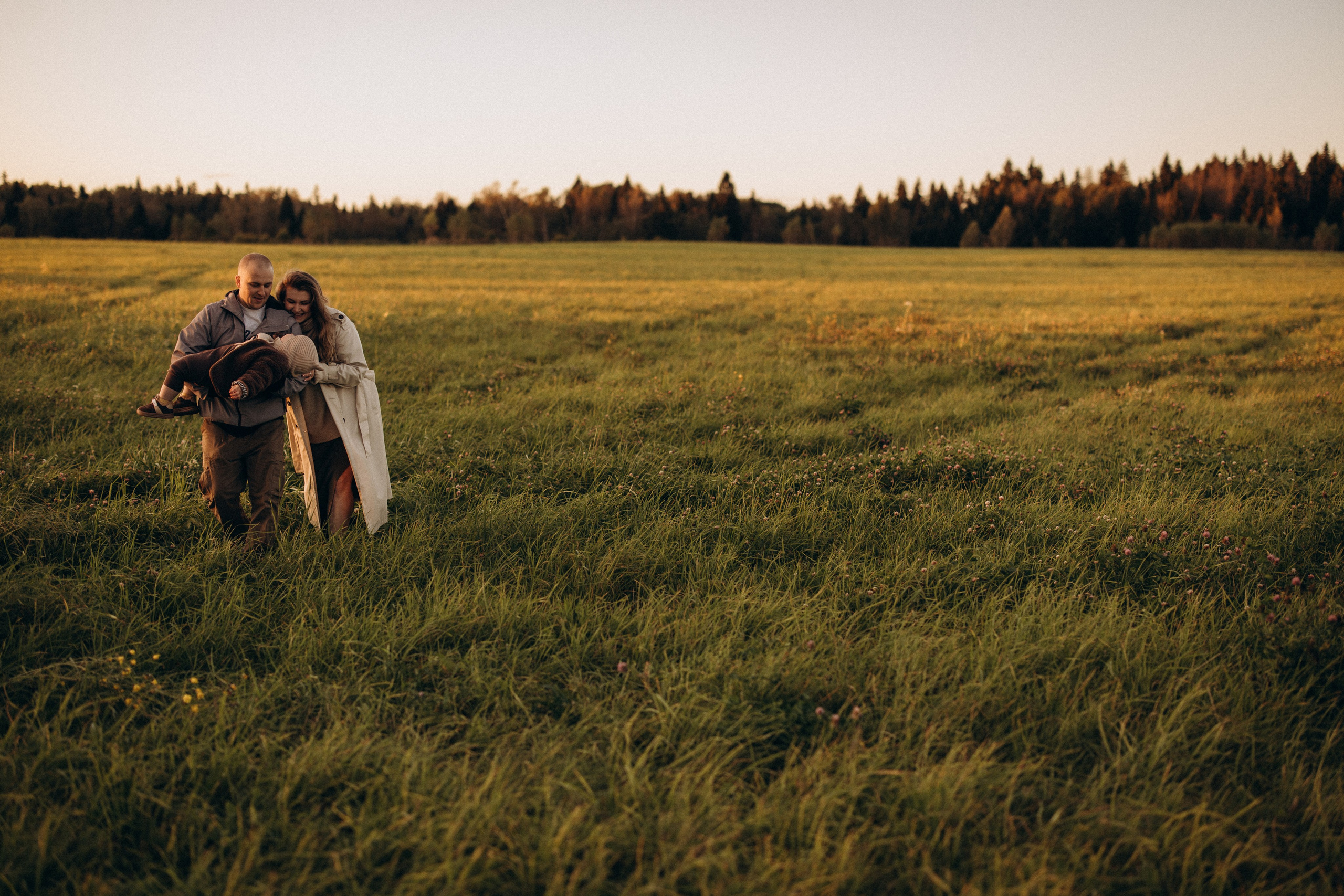 На закате. Евгения Пелипас