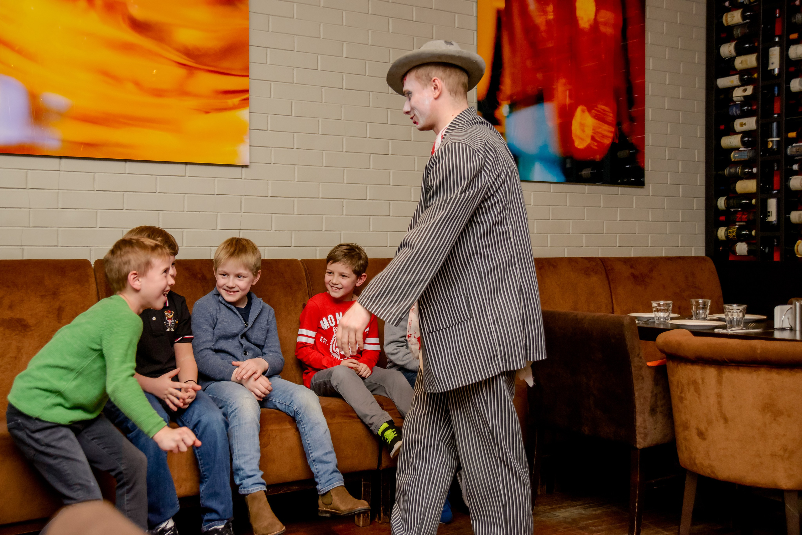 Детский день рождения в ресторане