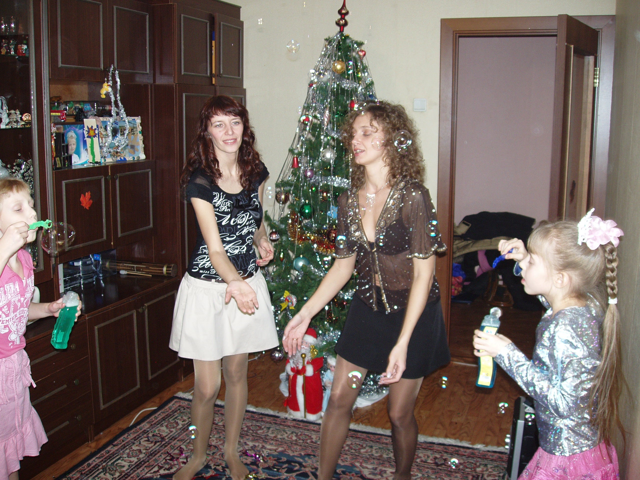 Новый Год 30.12.08-06.01.09 (Елка ТЭЦ, У Зевиных). Семейный, Свадебный фотограф СПБ Питер— Романова Екатерина