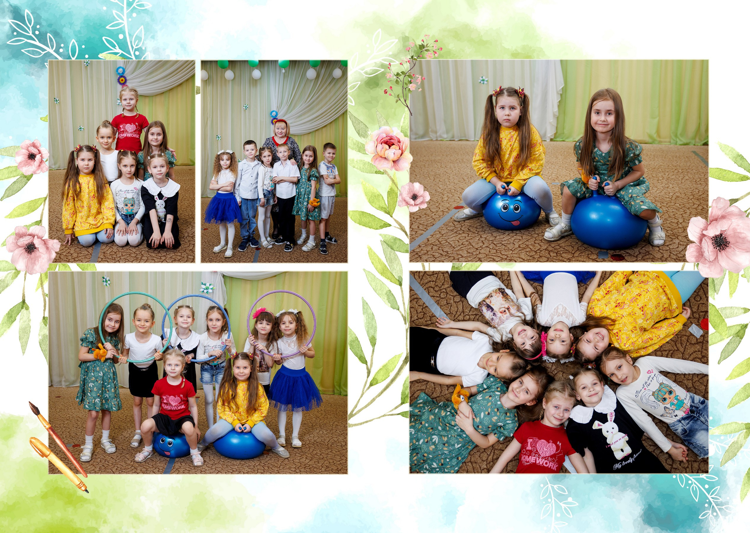 Альбом «Акварель». «Море фото» сохраним самые яркие моменты вашей жизни на долгую память!