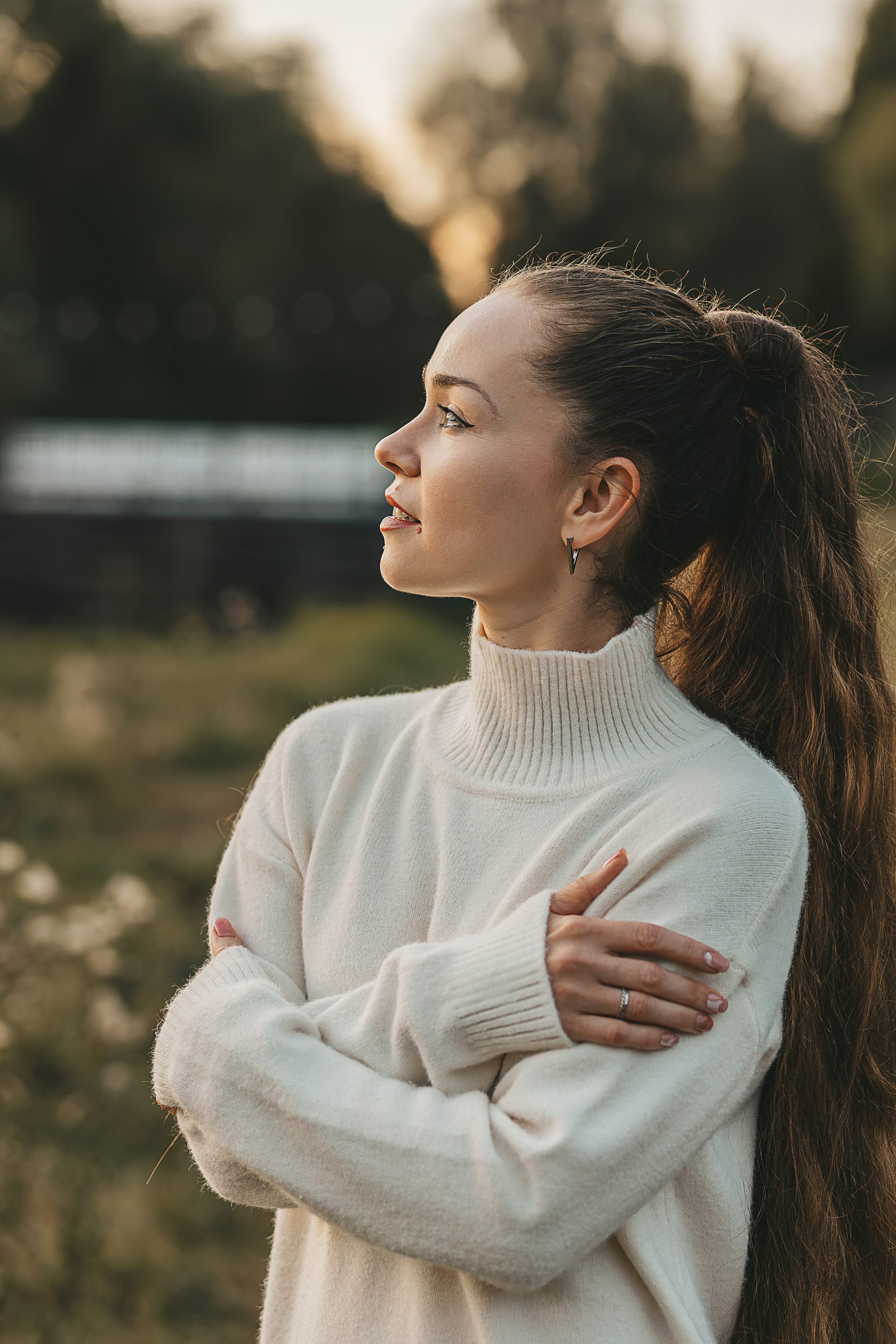 Осеняя Фотосессия мамы с дочками. Семейный и женский фотограф в Москве Надежда Воробьева