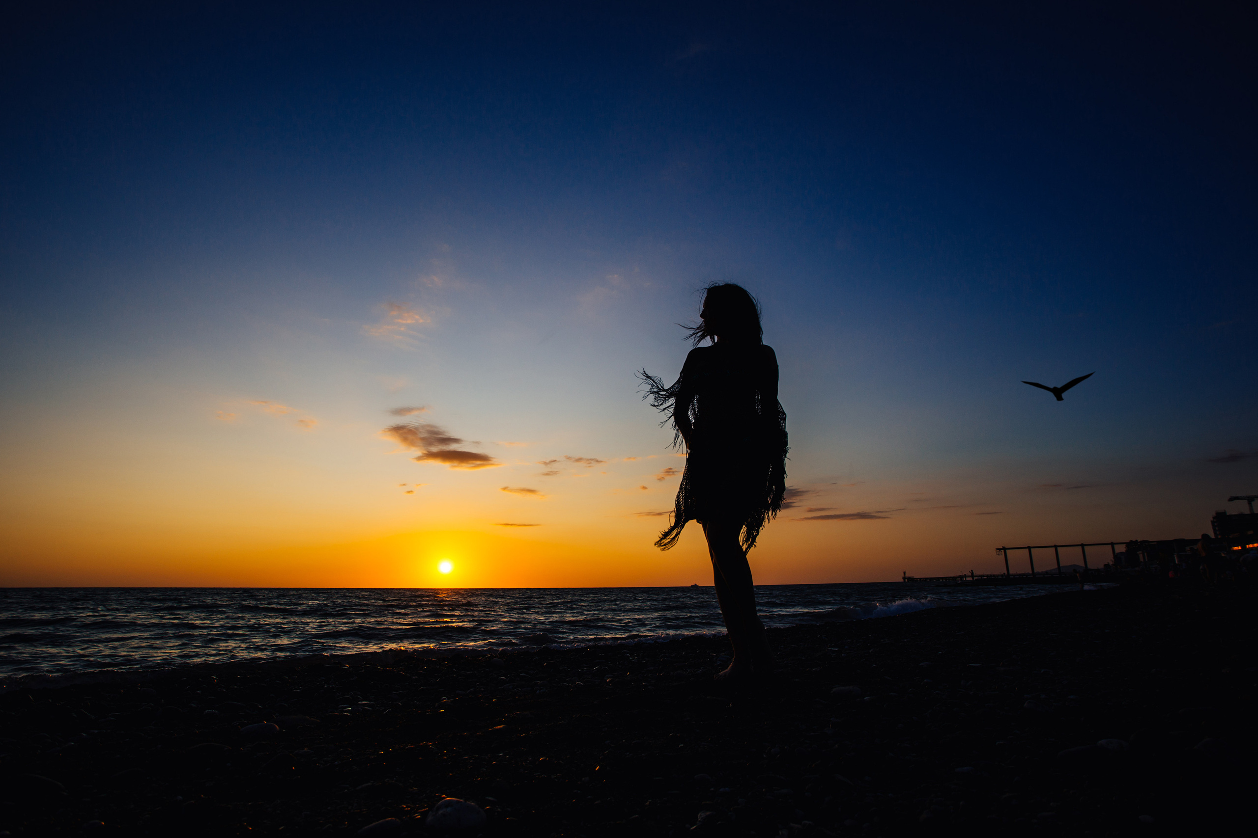 Пляж Мандарин. Милана Довгаль - семейный фотограф и видеограф  в Адлере и Сочи