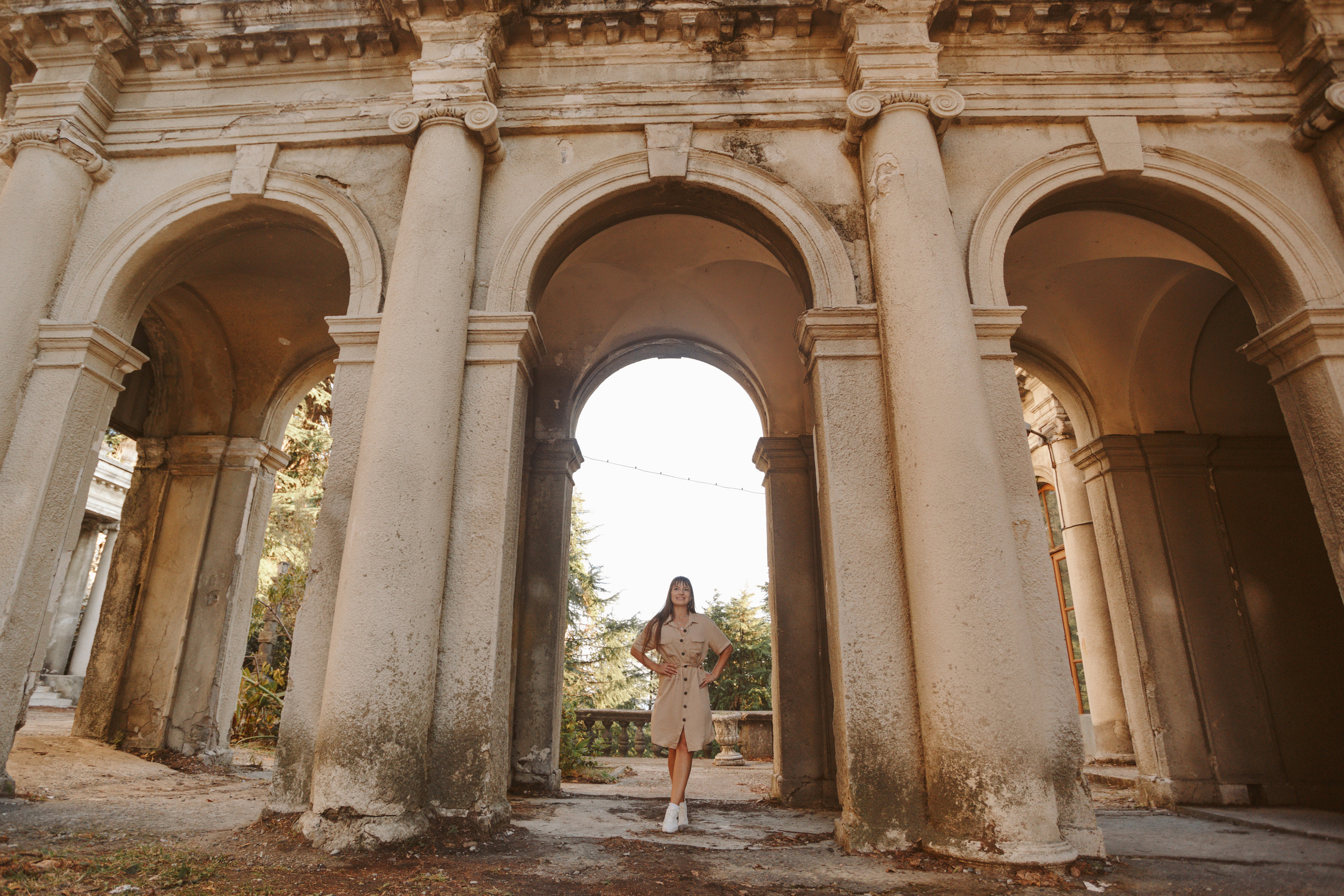Санаторий Орджоникидзе. Милана Довгаль - семейный фотограф и видеограф  в Адлере и Сочи