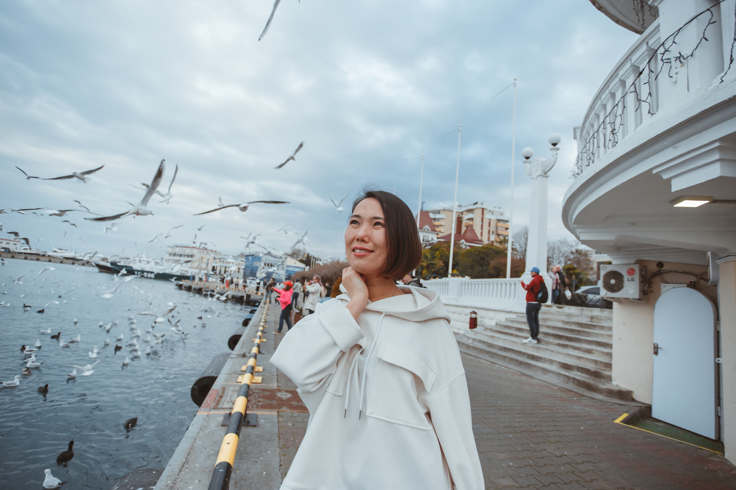 Морской порт. Милана Довгаль - семейный фотограф и видеограф  в Адлере и Сочи