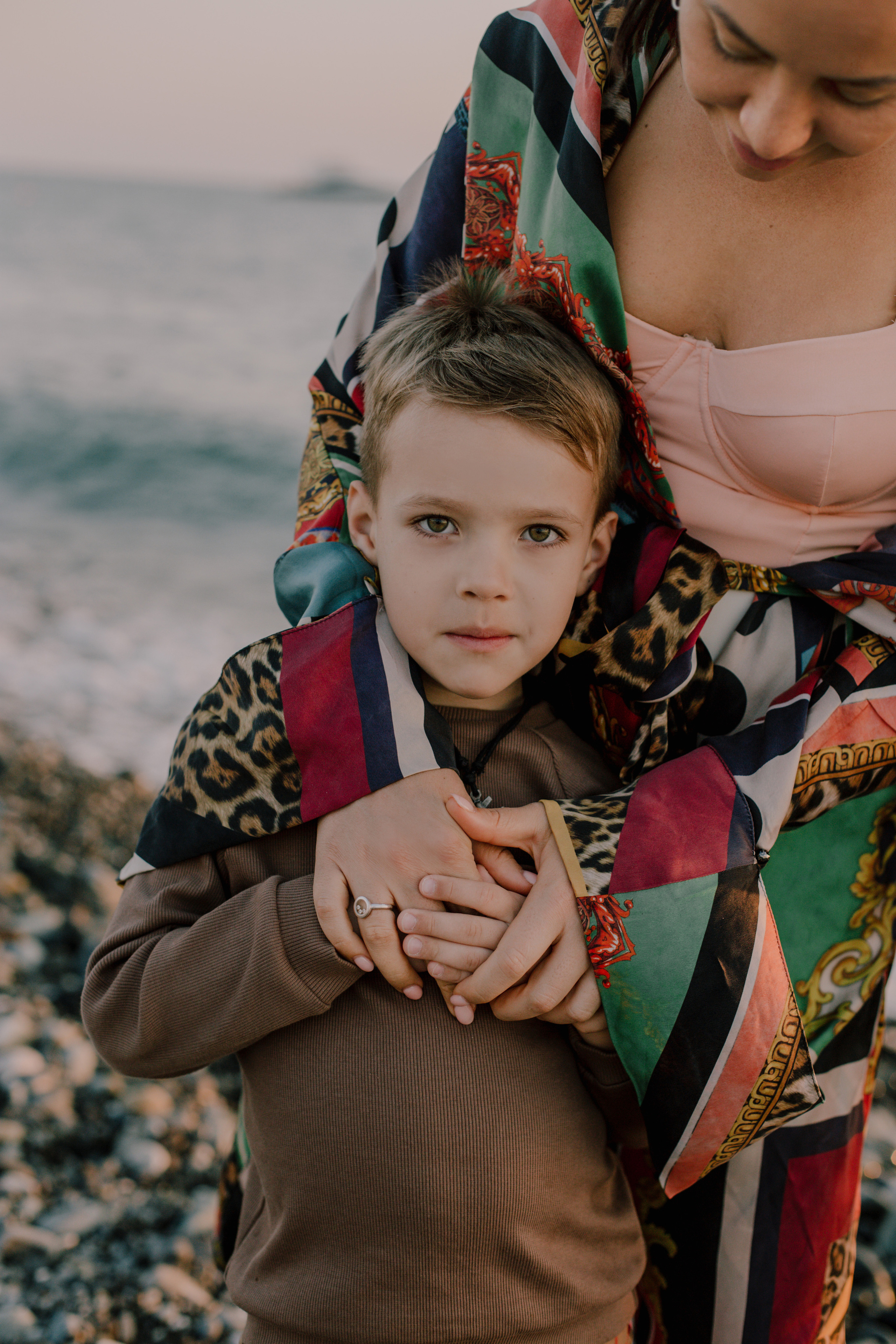 Пляжи Имеретинской Бухты. Милана Довгаль - семейный фотограф и видеограф  в Адлере и Сочи