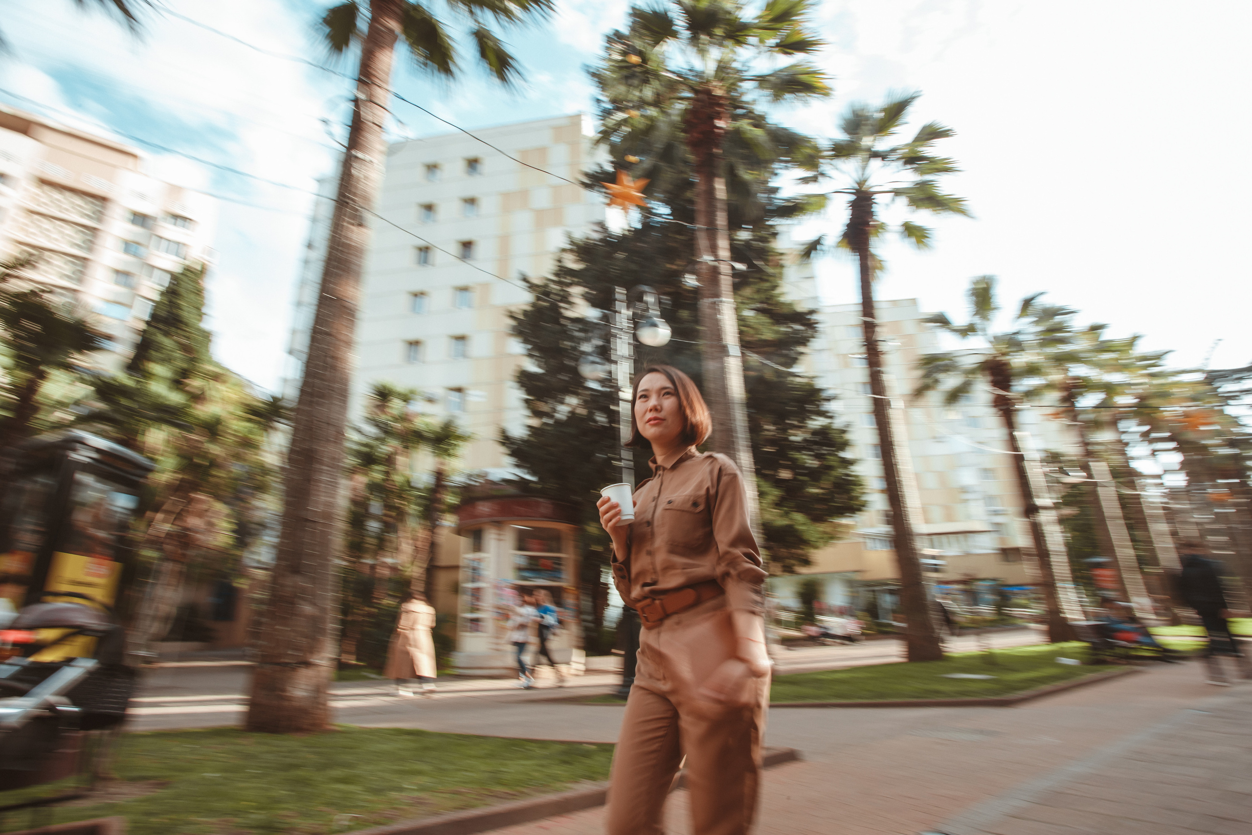 Прогулка по ул. Навагинской. Милана Довгаль - семейный фотограф и видеограф  в Адлере и Сочи