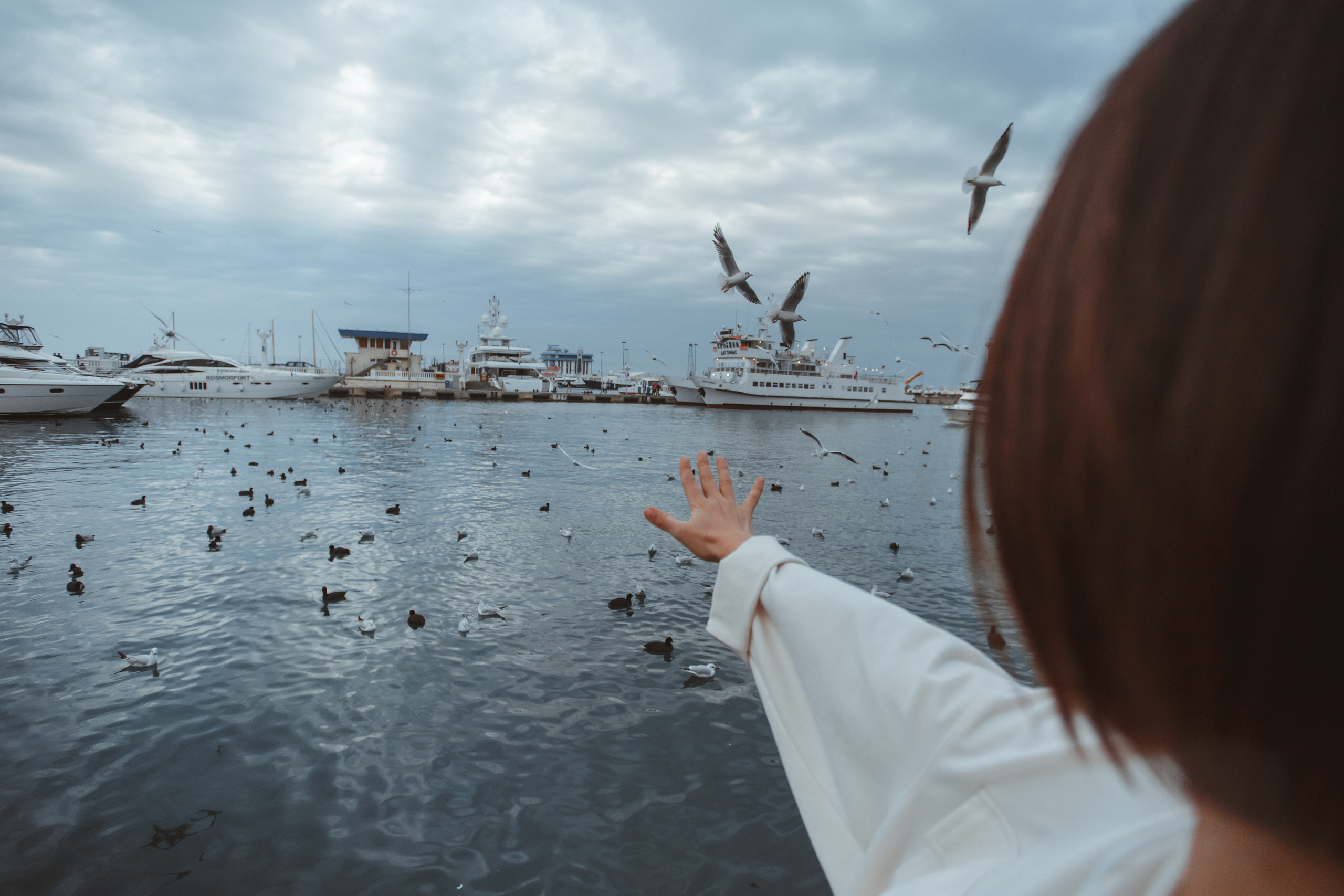Морской порт. Милана Довгаль - семейный фотограф и видеограф  в Адлере и Сочи