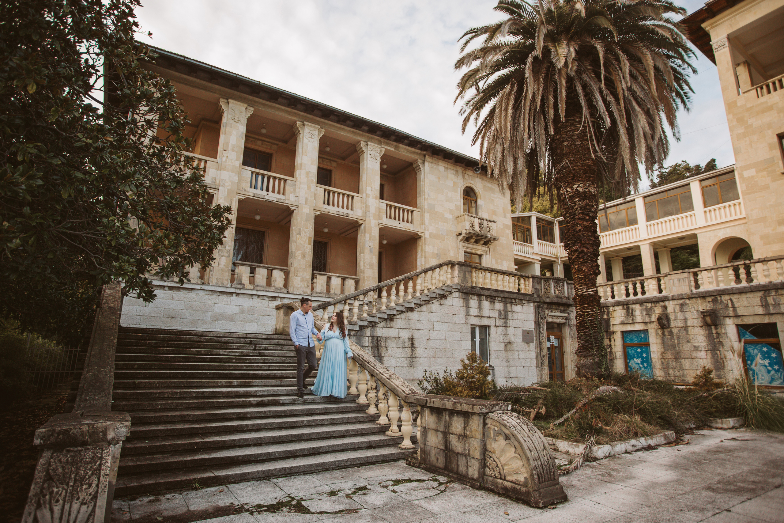 Санаторий Орджоникидзе. Милана Довгаль - семейный фотограф и видеограф  в Адлере и Сочи