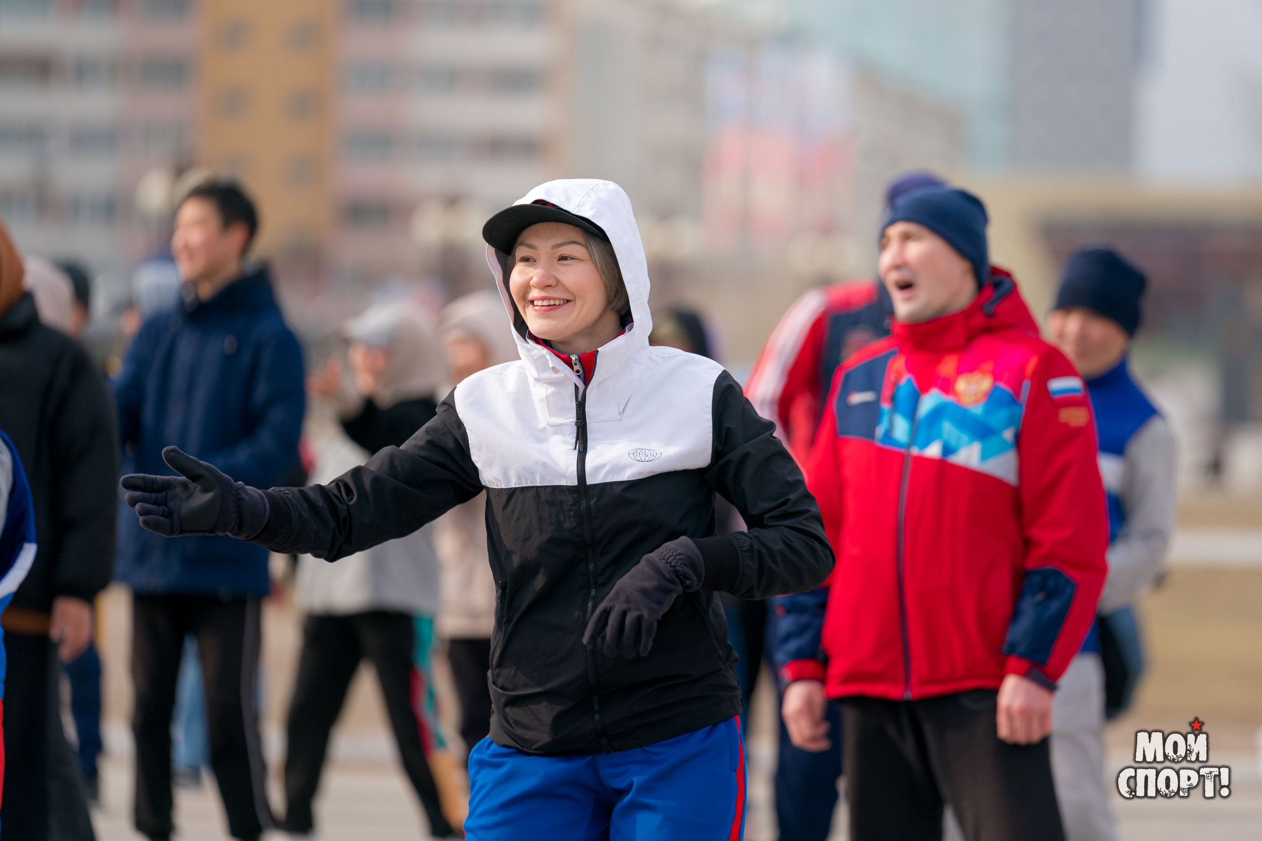 Открытие сезона утренних зарядок. Студия «Мой Спорт!» — все о спорте в Якутии