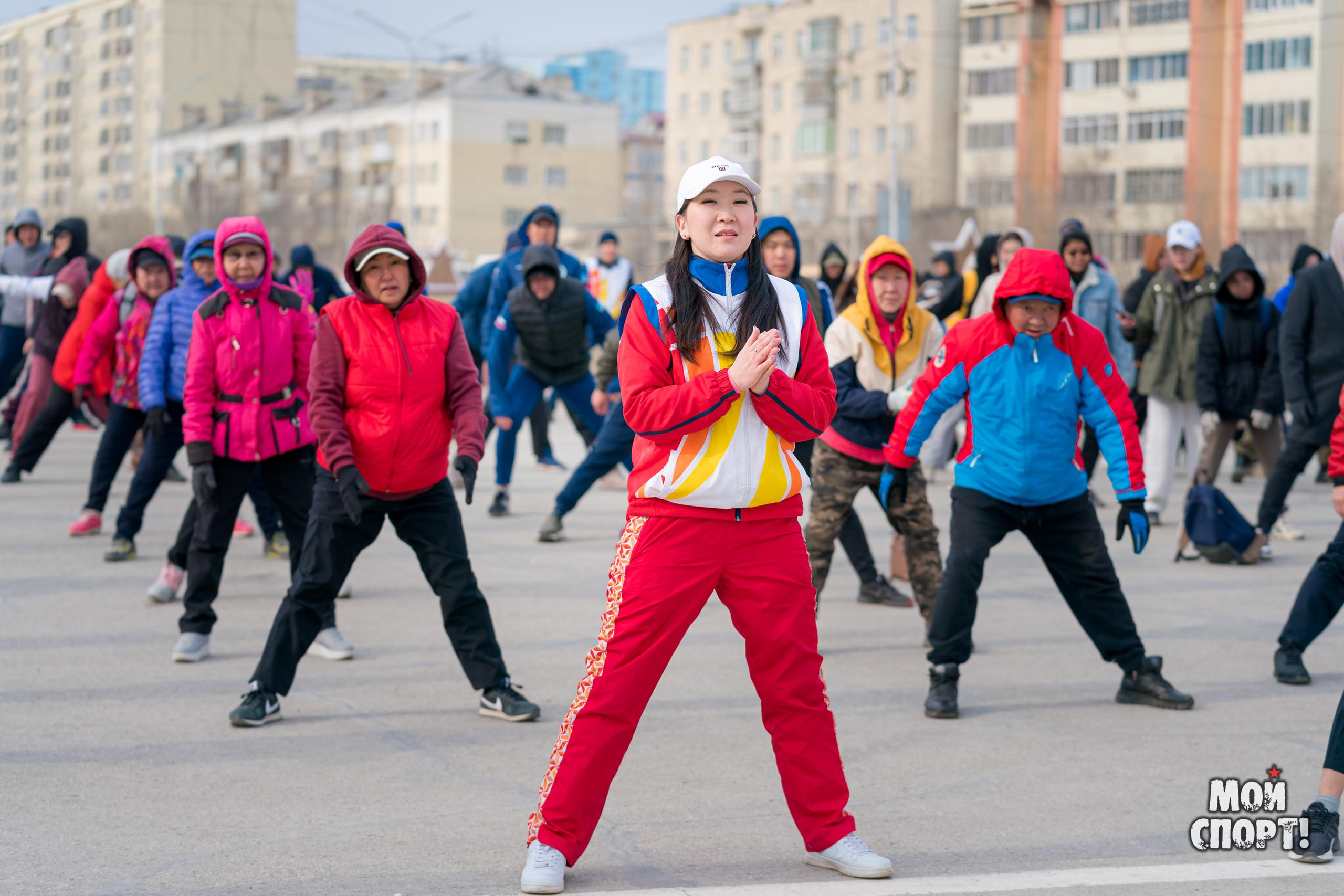 Открытие сезона утренних зарядок. Студия «Мой Спорт!» — все о спорте в Якутии
