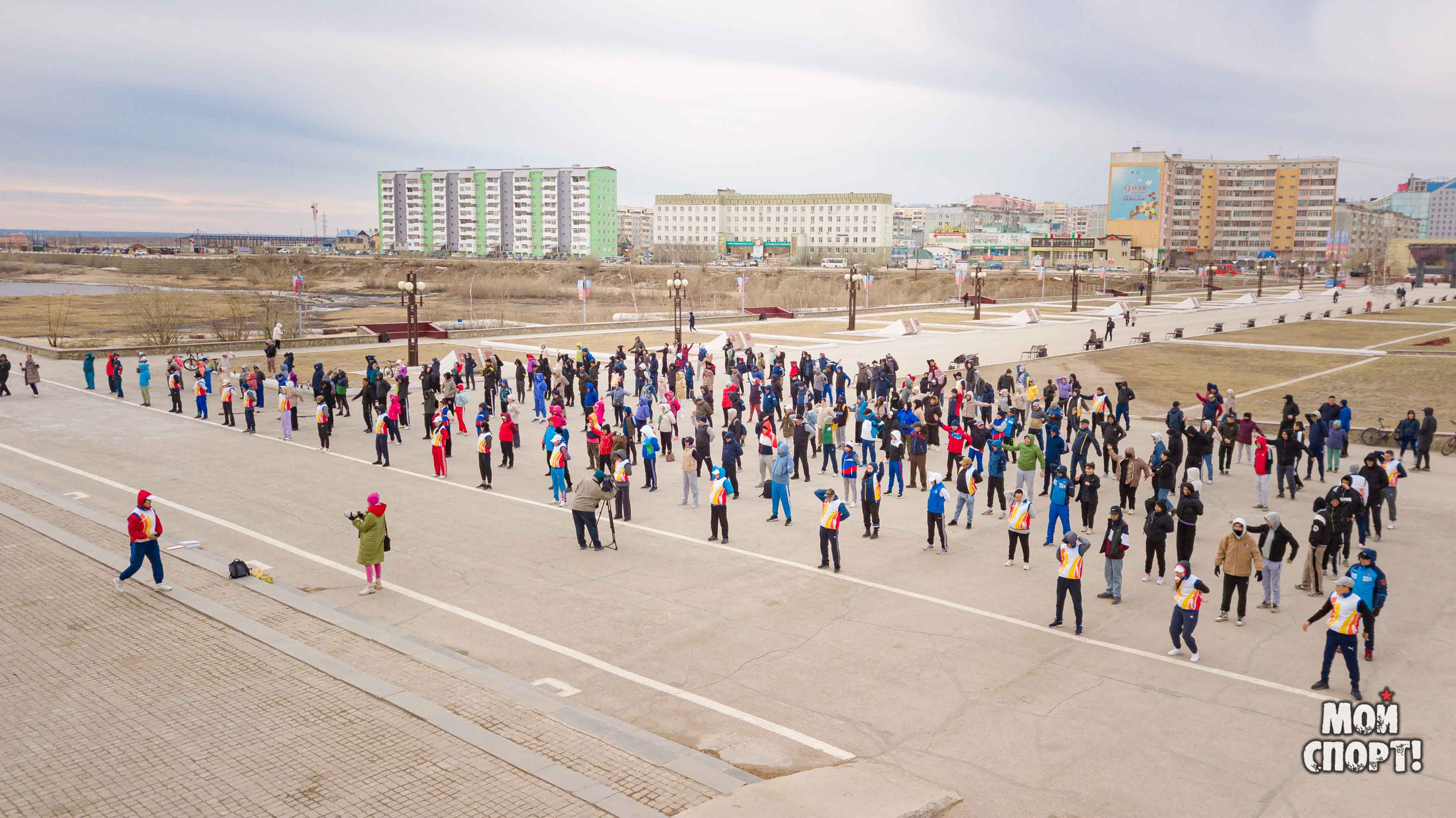 Открытие сезона утренних зарядок. Студия «Мой Спорт!» — все о спорте в Якутии