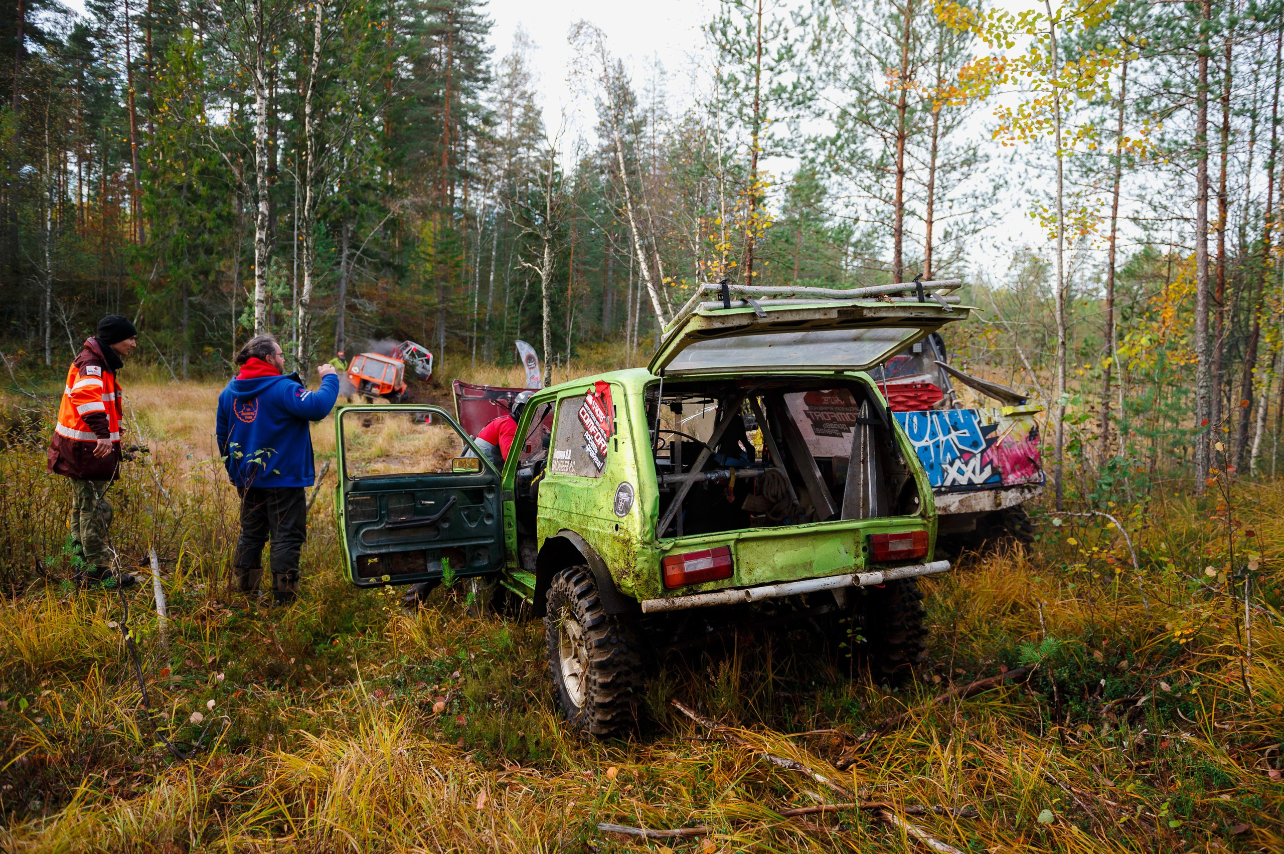 Кубок СПб по трофи-рейдам 04-06.10.2024 — день 1. Фотограф Алексей Алексеев
