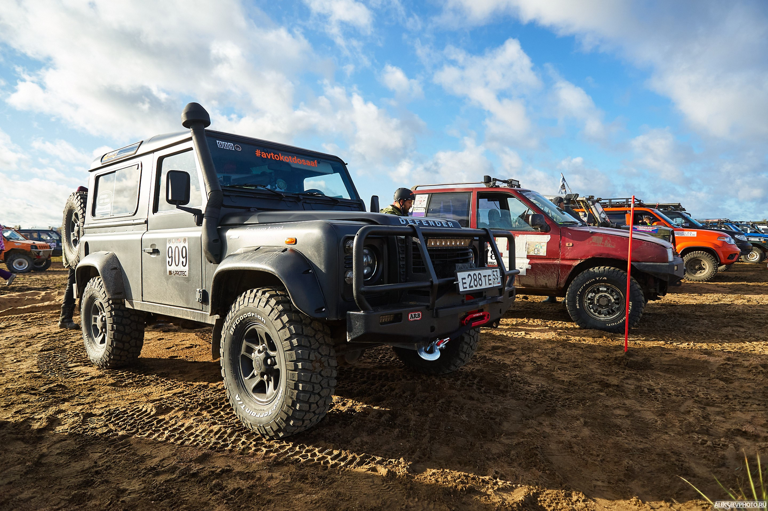2020.10.10 — Финал Кубка ДОСААФ — Базлаг, торжественный старт. Фотограф Алексей Алексеев