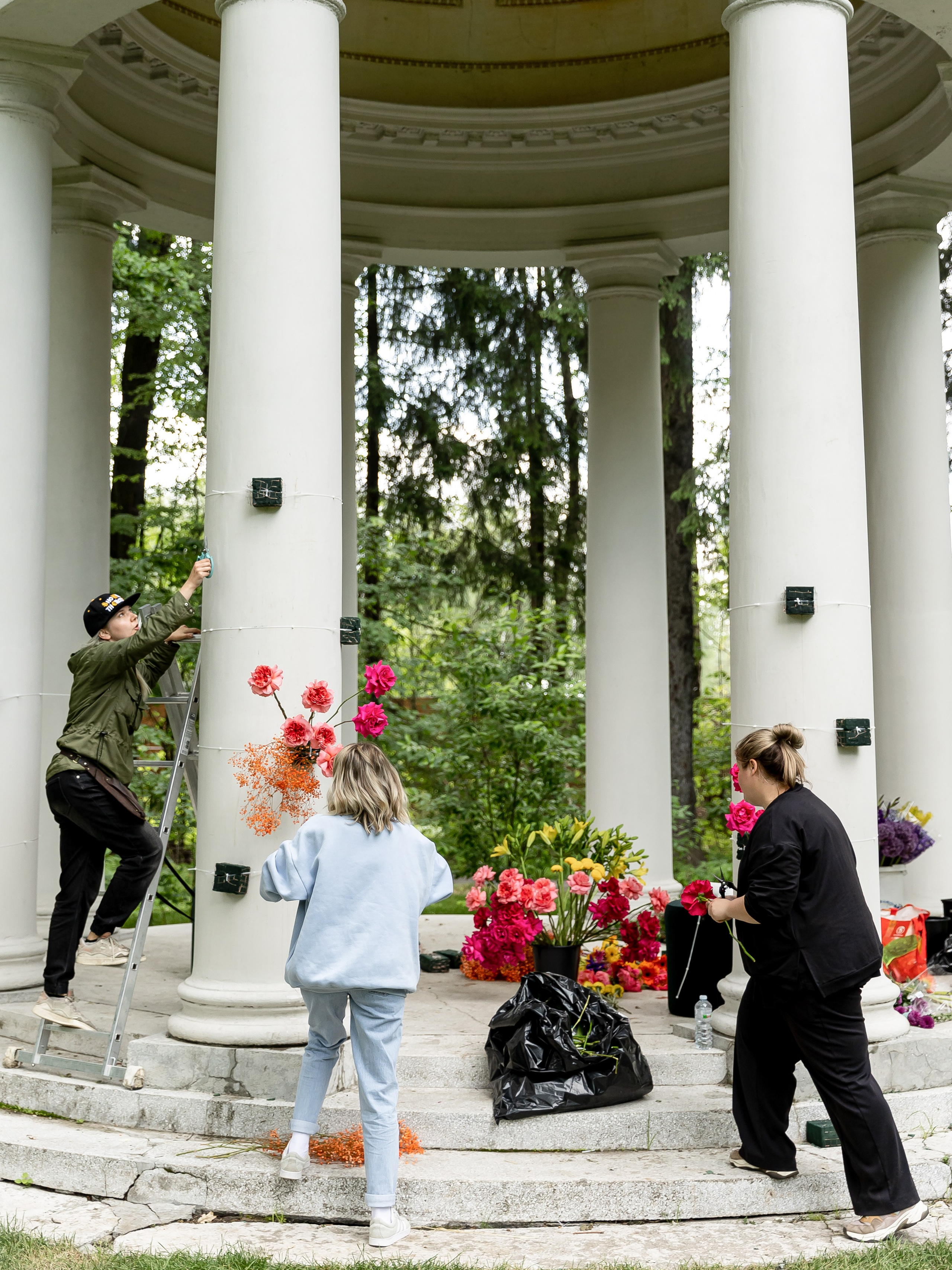 Backstage свадебного агентства Vozdukh_Weddings. Свадебный фотограф Колесников Антон